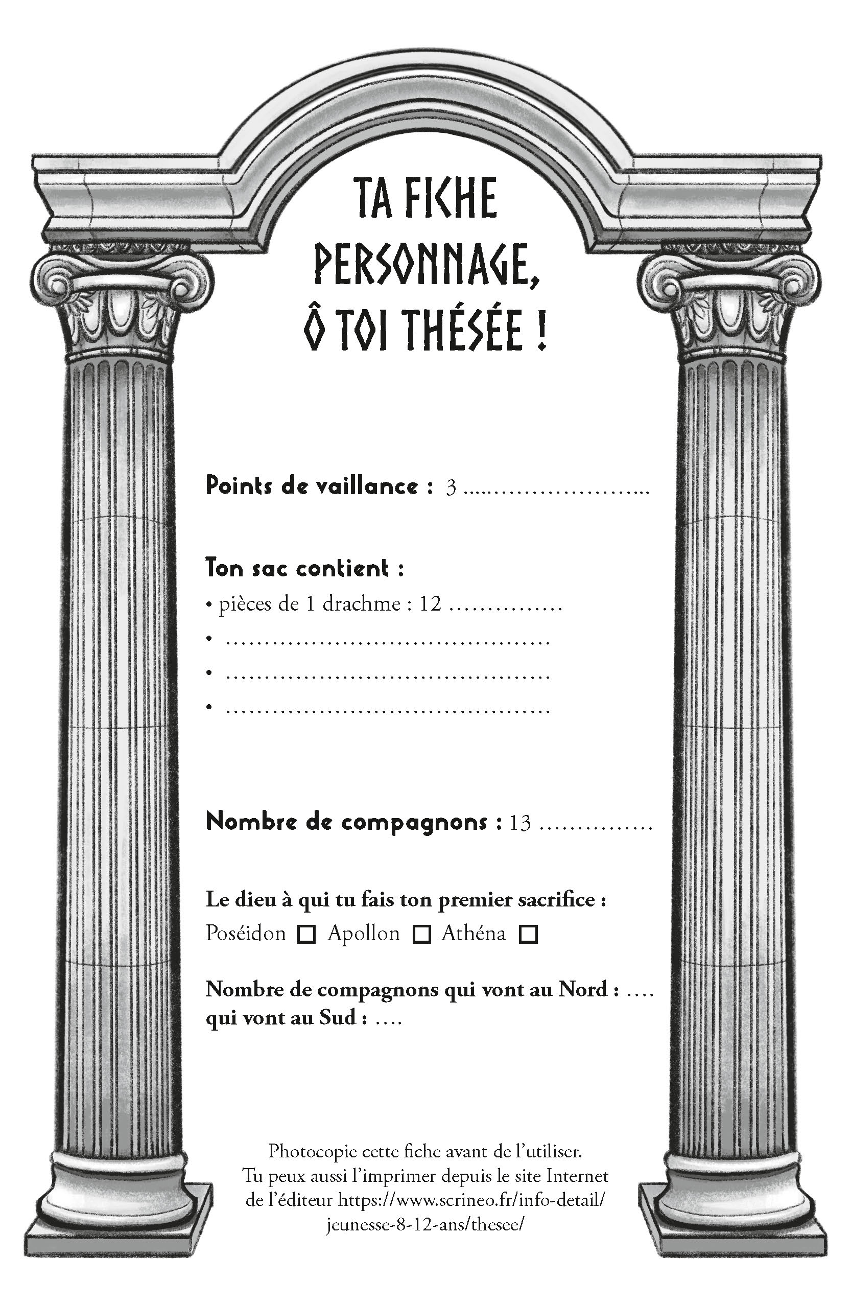 TOI, THESEE CONTRE LE MINOTAURE