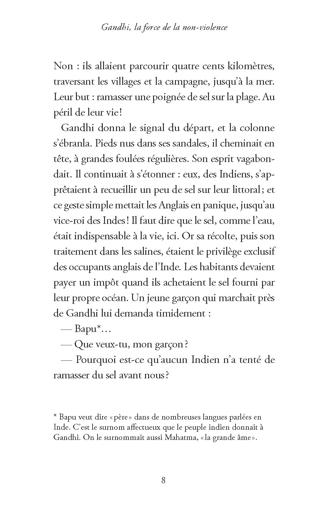 GANDHI, LA FORCE DE LA NON-VIOLENCE