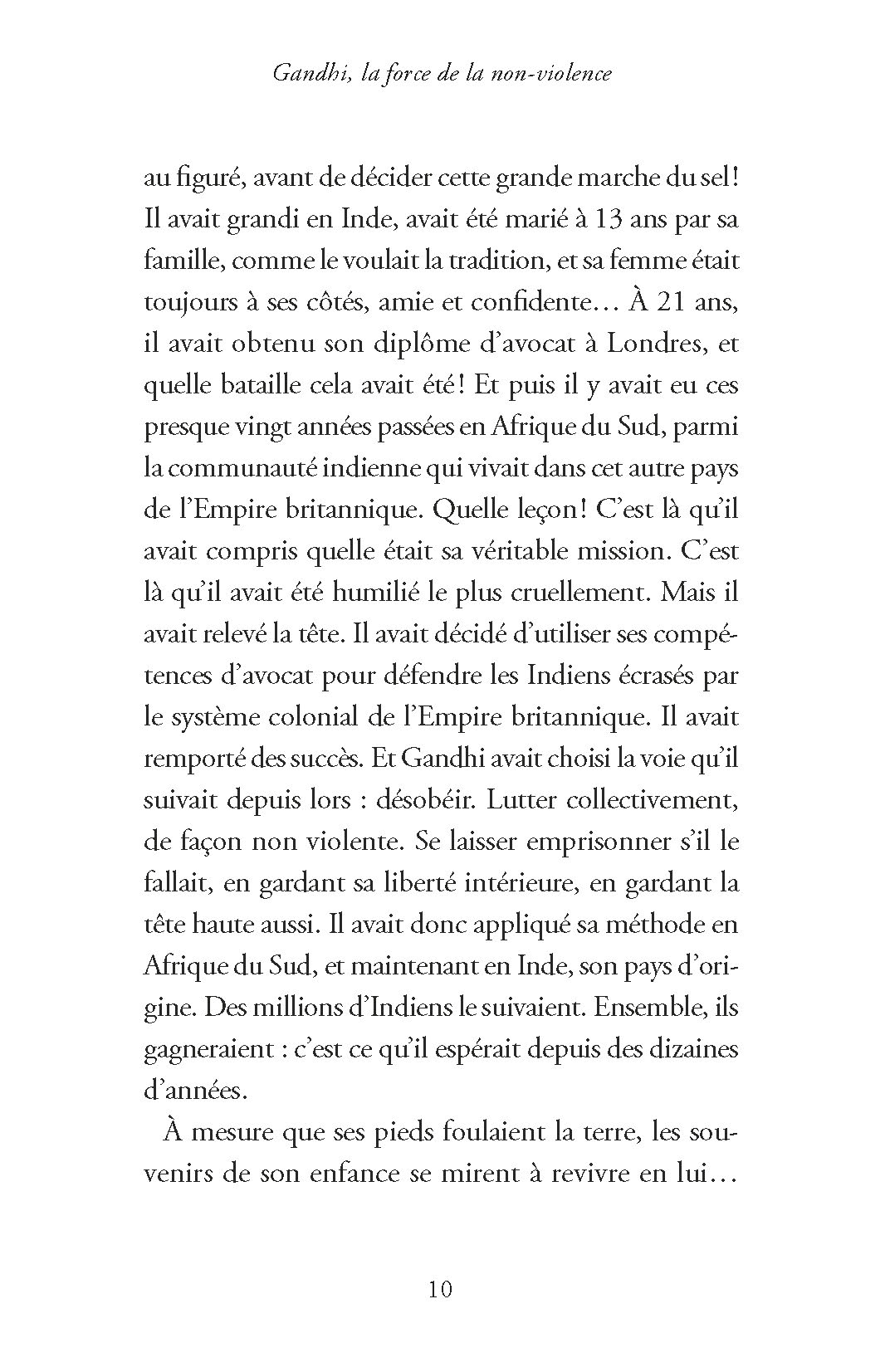 GANDHI, LA FORCE DE LA NON-VIOLENCE