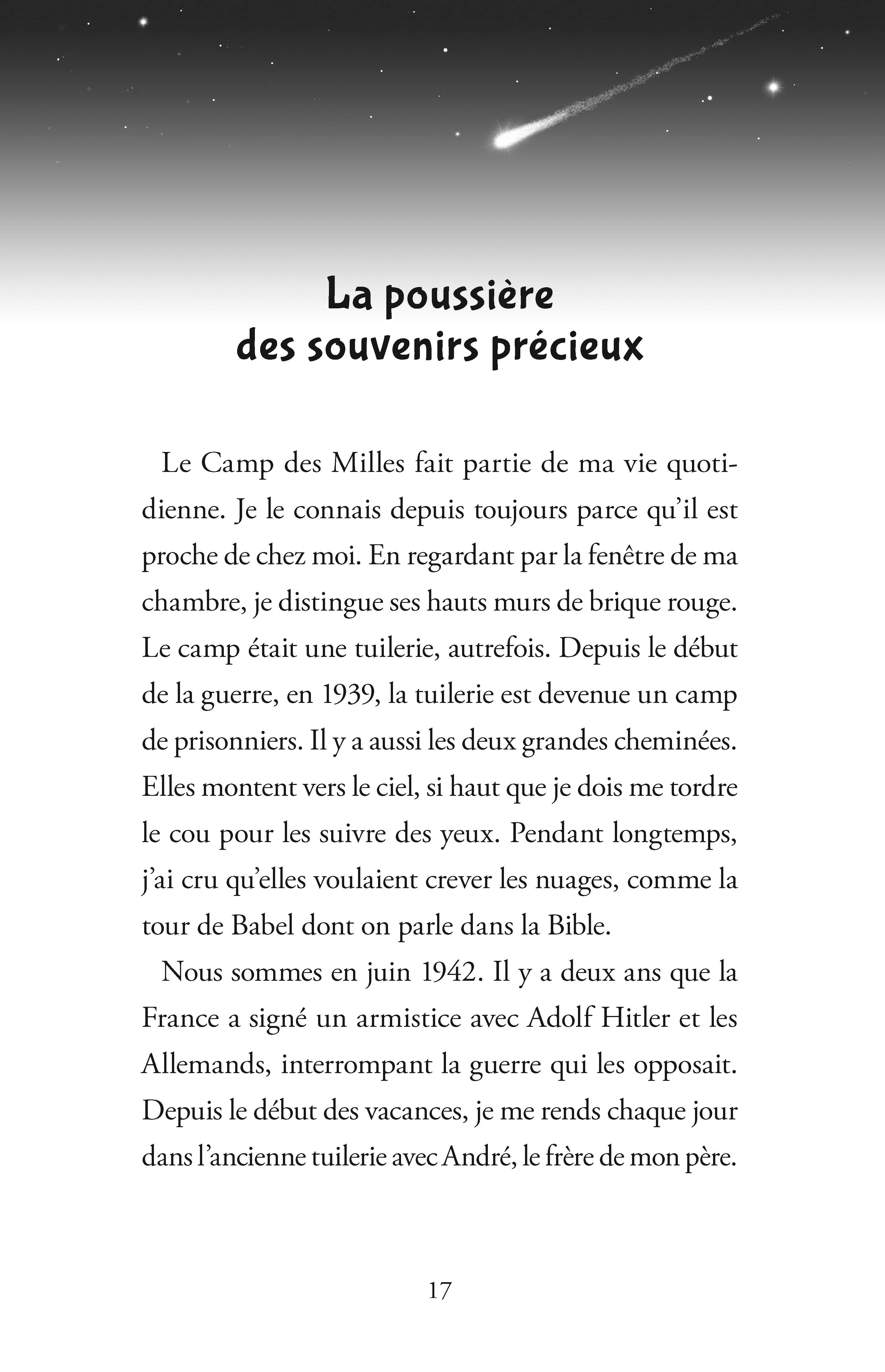 ETOILES FUYANTES - EVADES DU CAMP DES MILLES