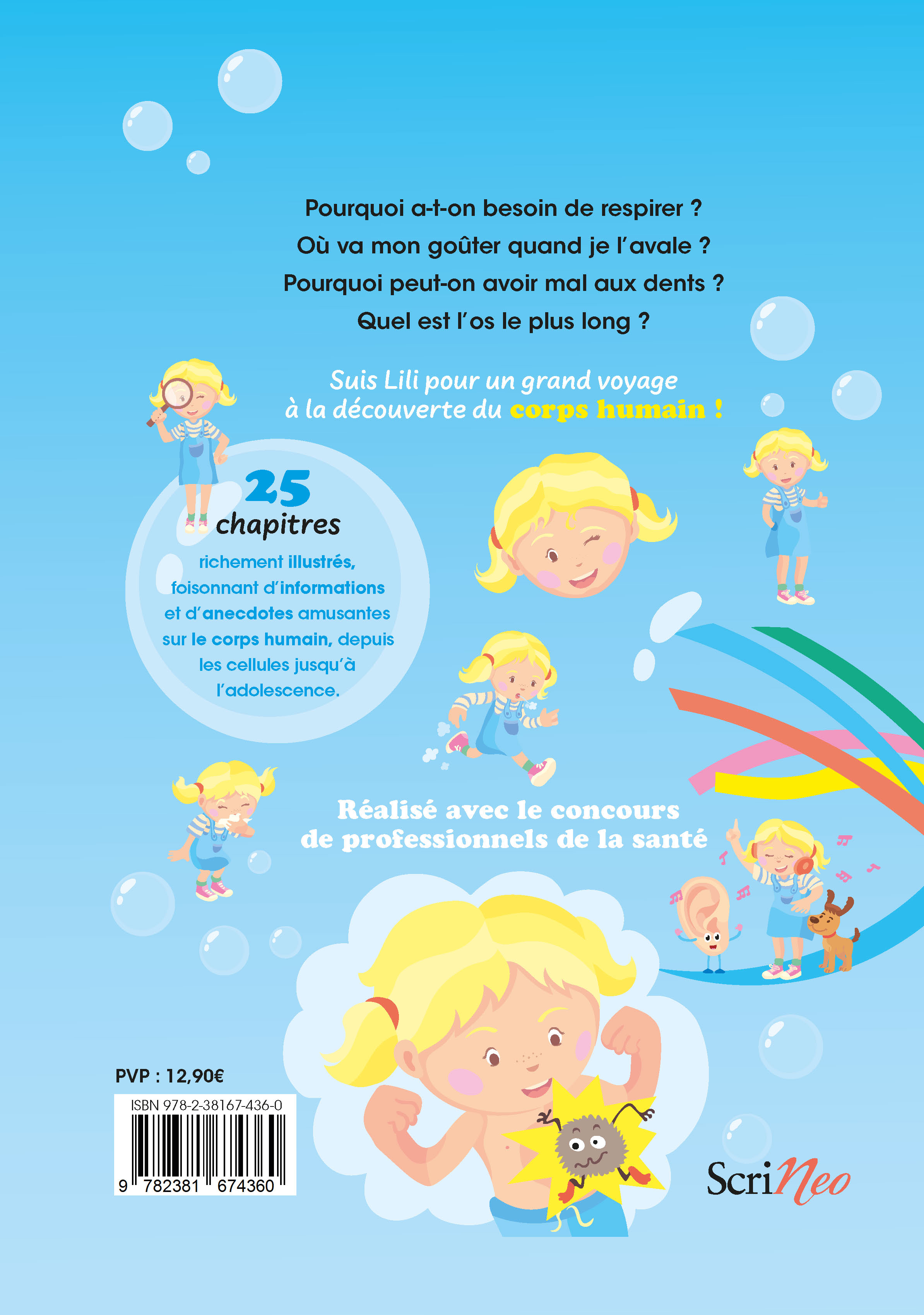 DECOUVRE LE CORPS HUMAIN AVEC LILI