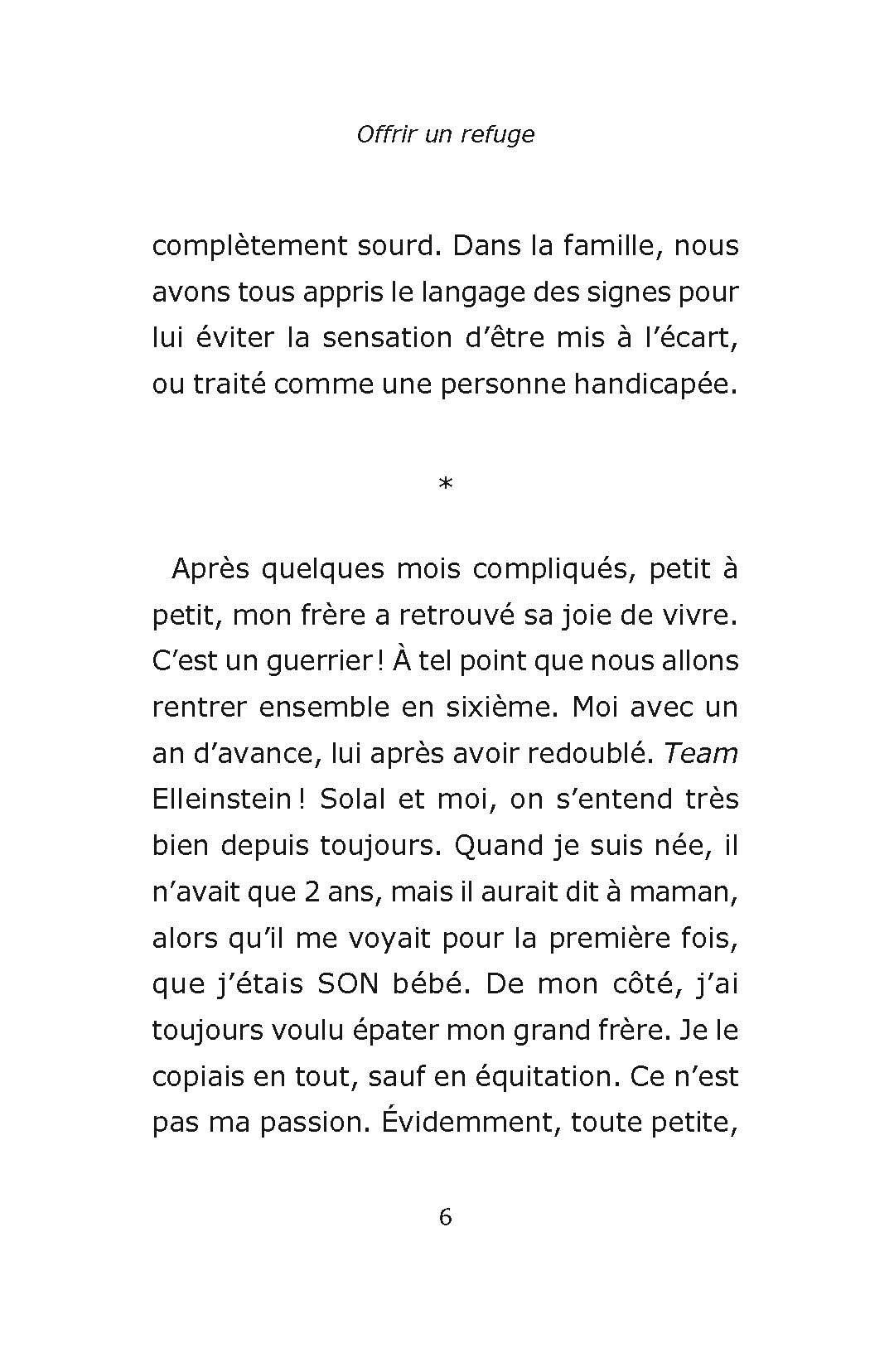 OFFRIR UN REFUGE
