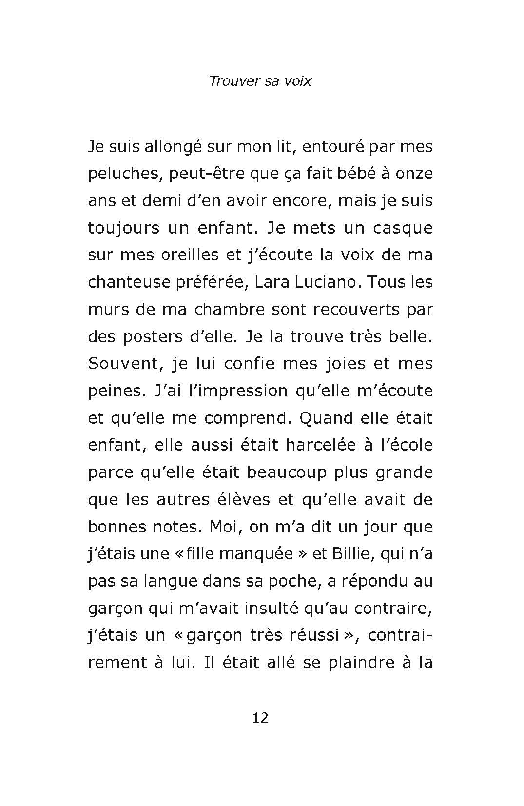 TROUVER SA VOIX