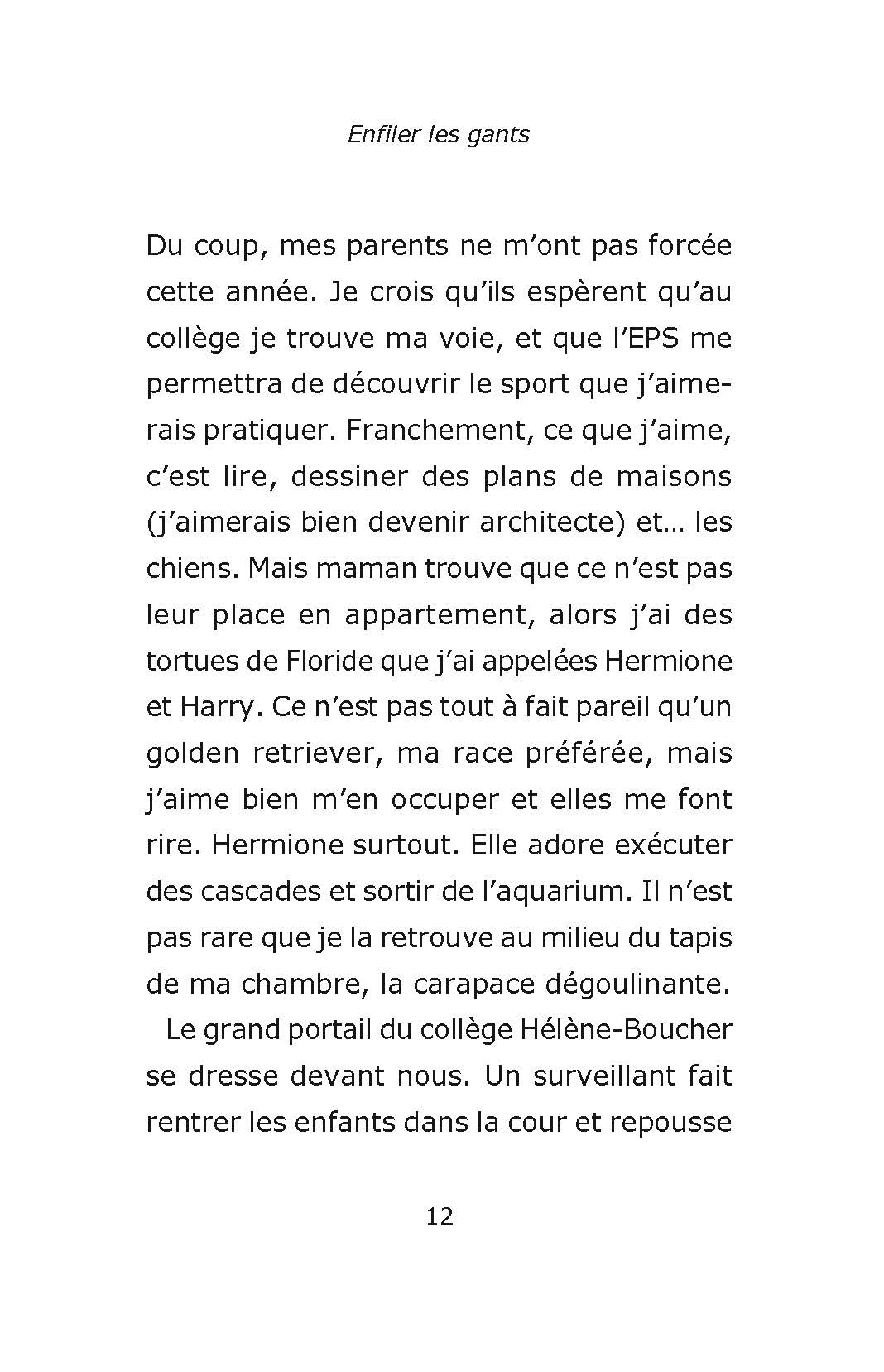 ENFILER LES GANTS