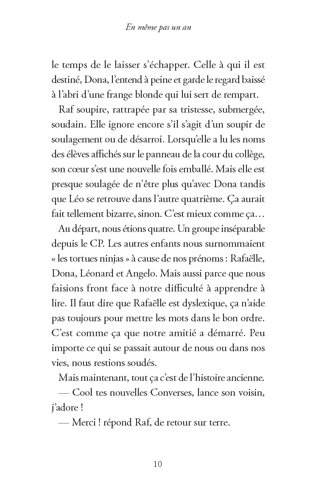 EN MEME PAS UN AN EN MEME PAS UN AN