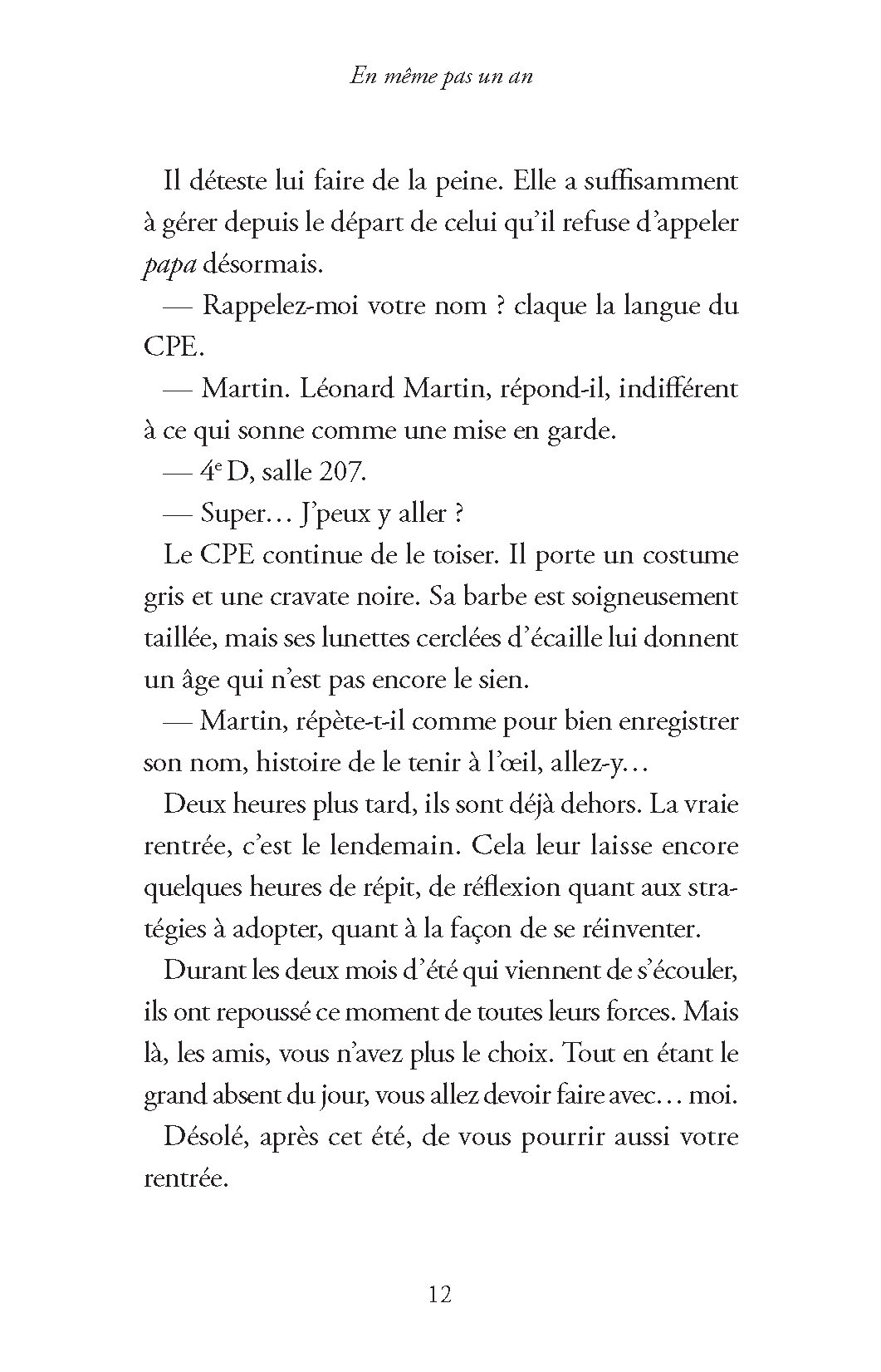 EN MEME PAS UN AN EN MEME PAS UN AN