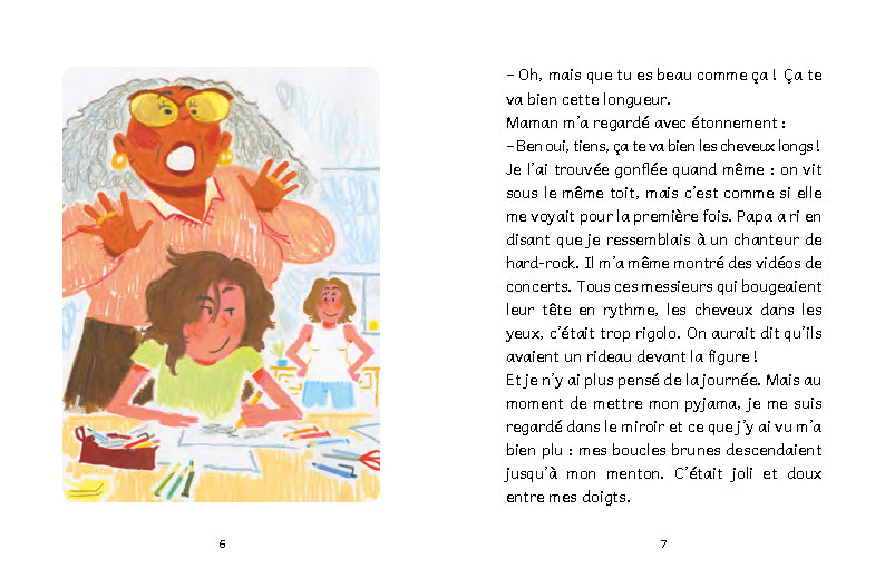 LES CHEVEUX DANS LES YEUX