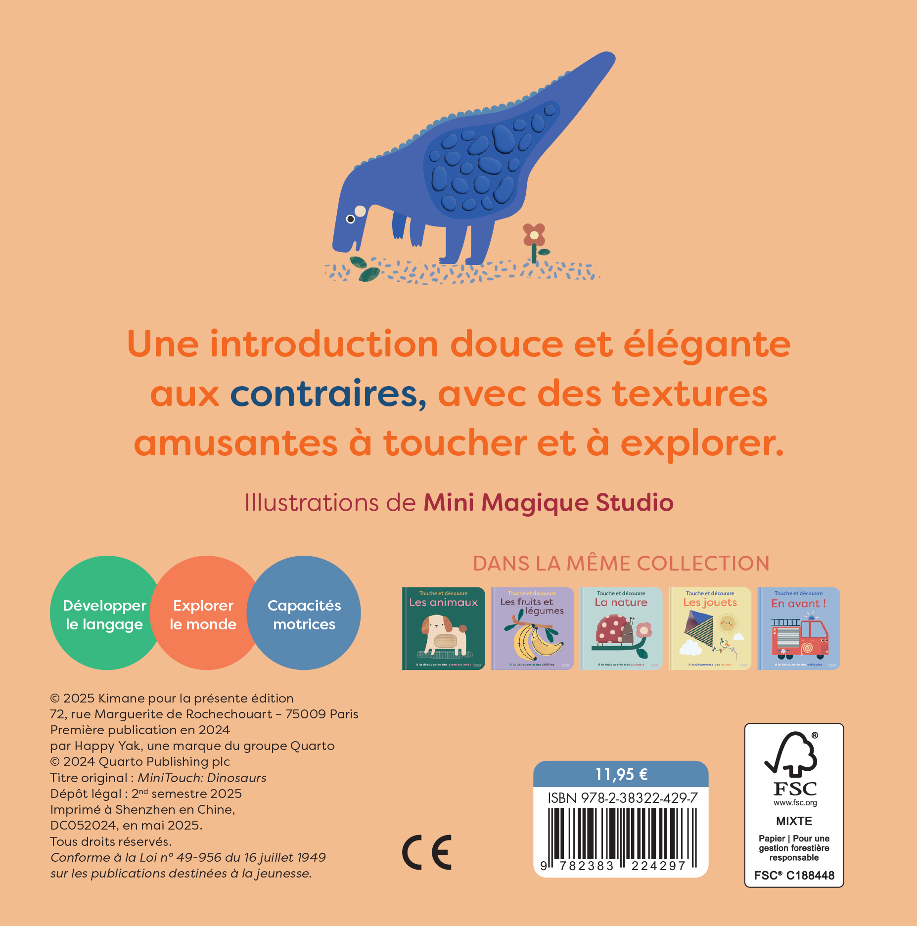 LES DINOSAURES - A LA DECOUVERTE DES CONTRAIRES