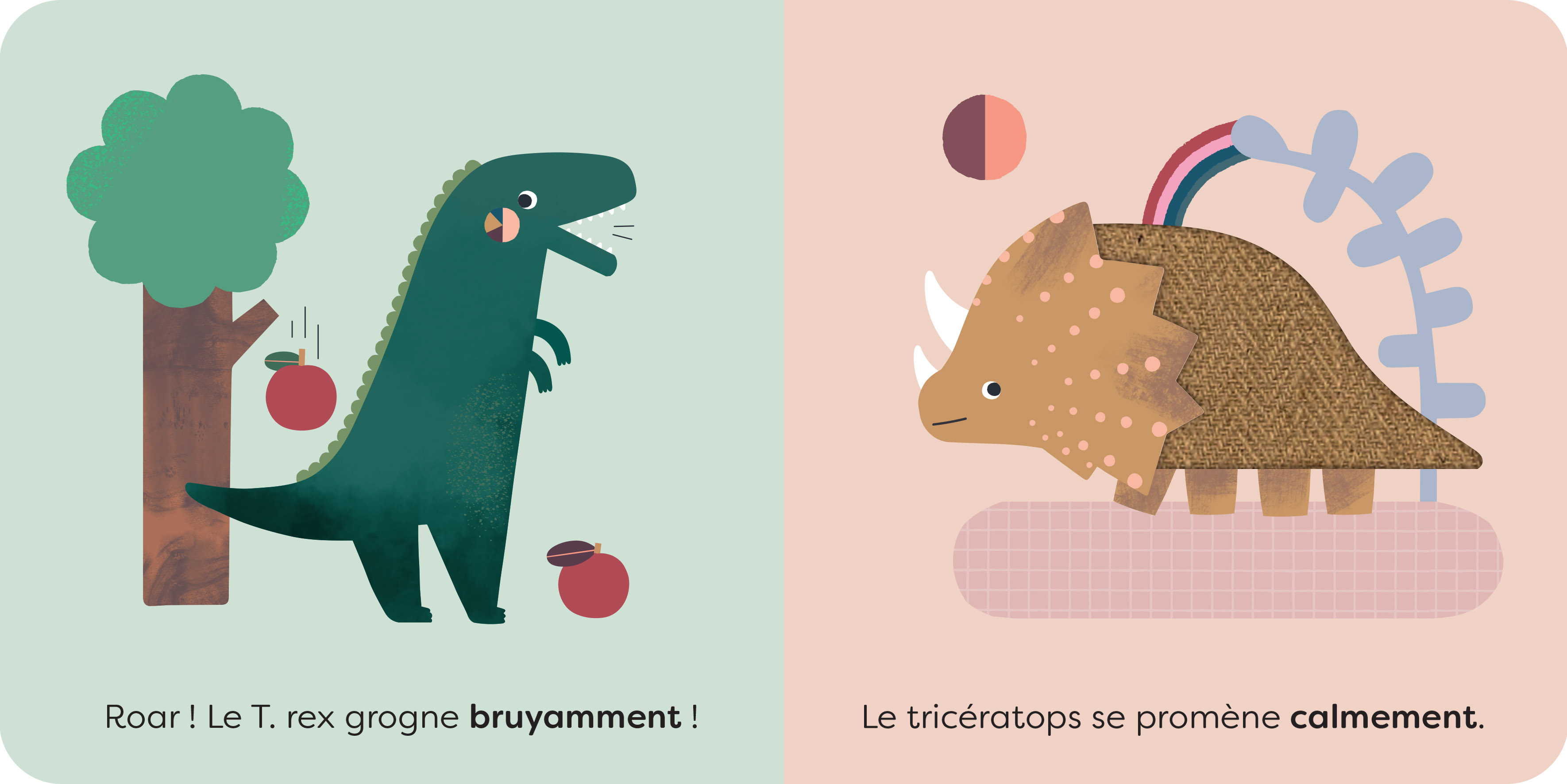 LES DINOSAURES - A LA DECOUVERTE DES CONTRAIRES LES DINOSAURES - A LA DECOUVERTE DES CONTRAIRES