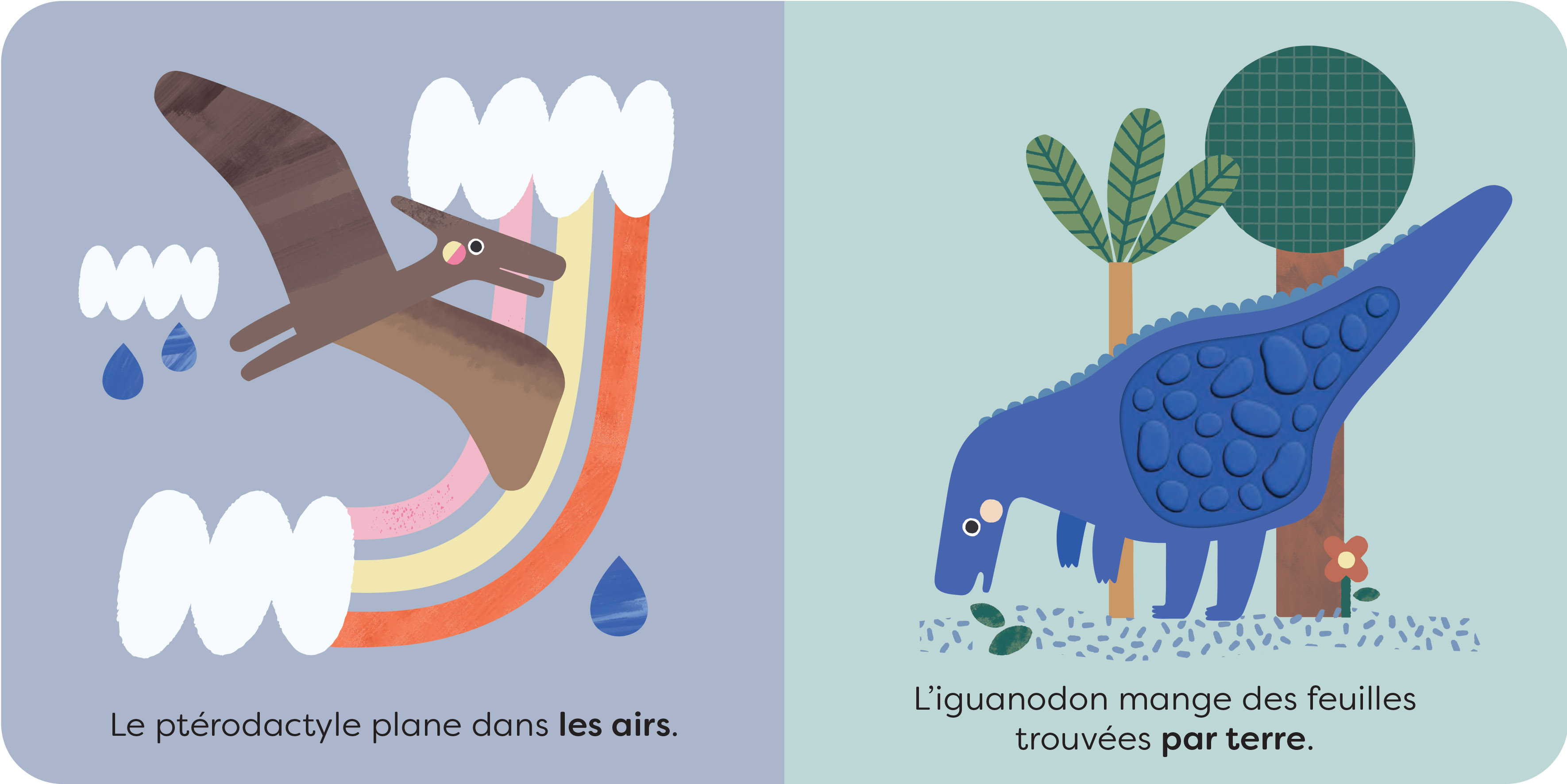 LES DINOSAURES - A LA DECOUVERTE DES CONTRAIRES