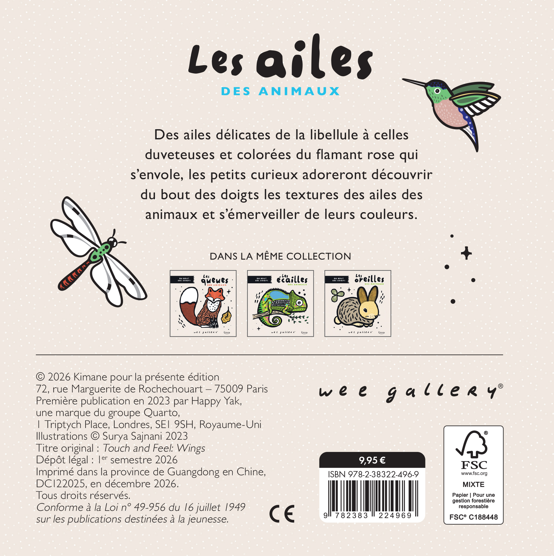 DU BOUT DES DOIGTS - LES AILES DES ANIMAUX