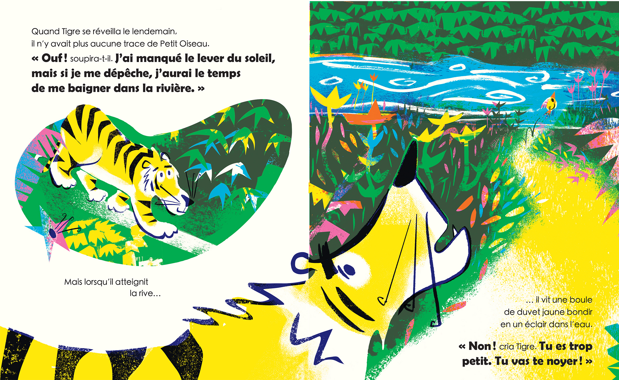 LA JOURNEE PARFAITEMENT DIFFERENTE DE TIGRE LA JOURNEE PARFAITEMENT DIFFERENTE DE TIGRE
