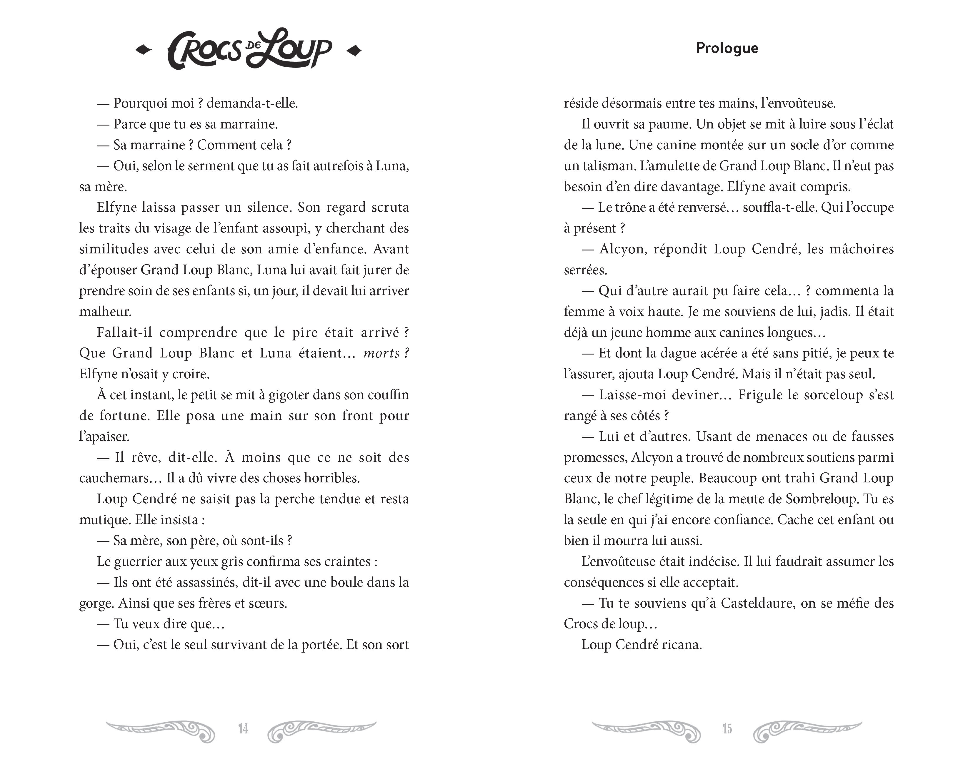 CROCS DE LOUP T1 LE SECRET DE L