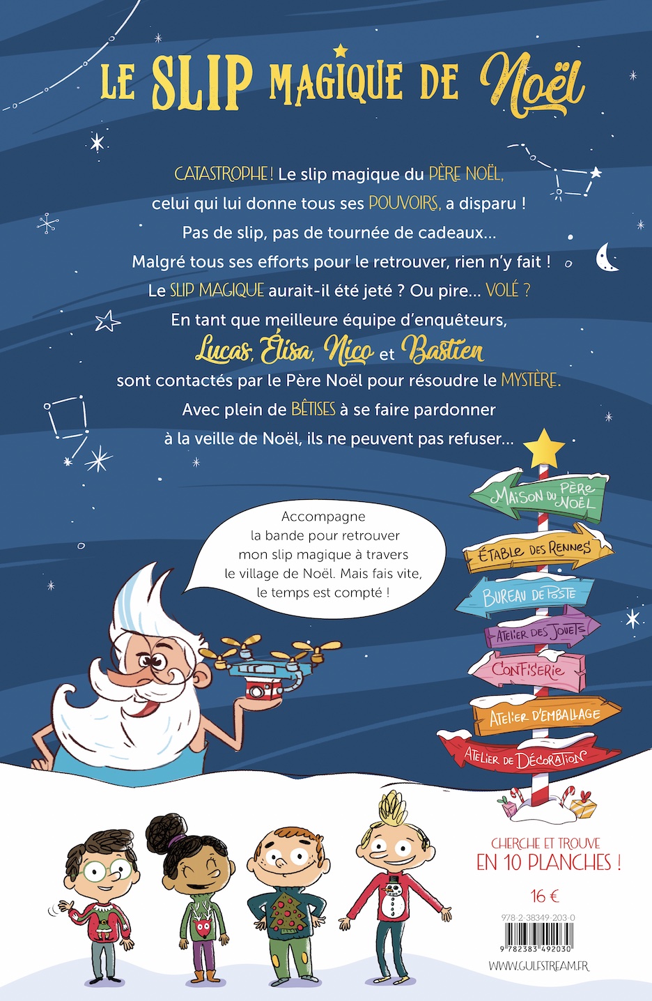 CHERCHE ET TROUVE LE SLIP MAGIQUE DE NOEL