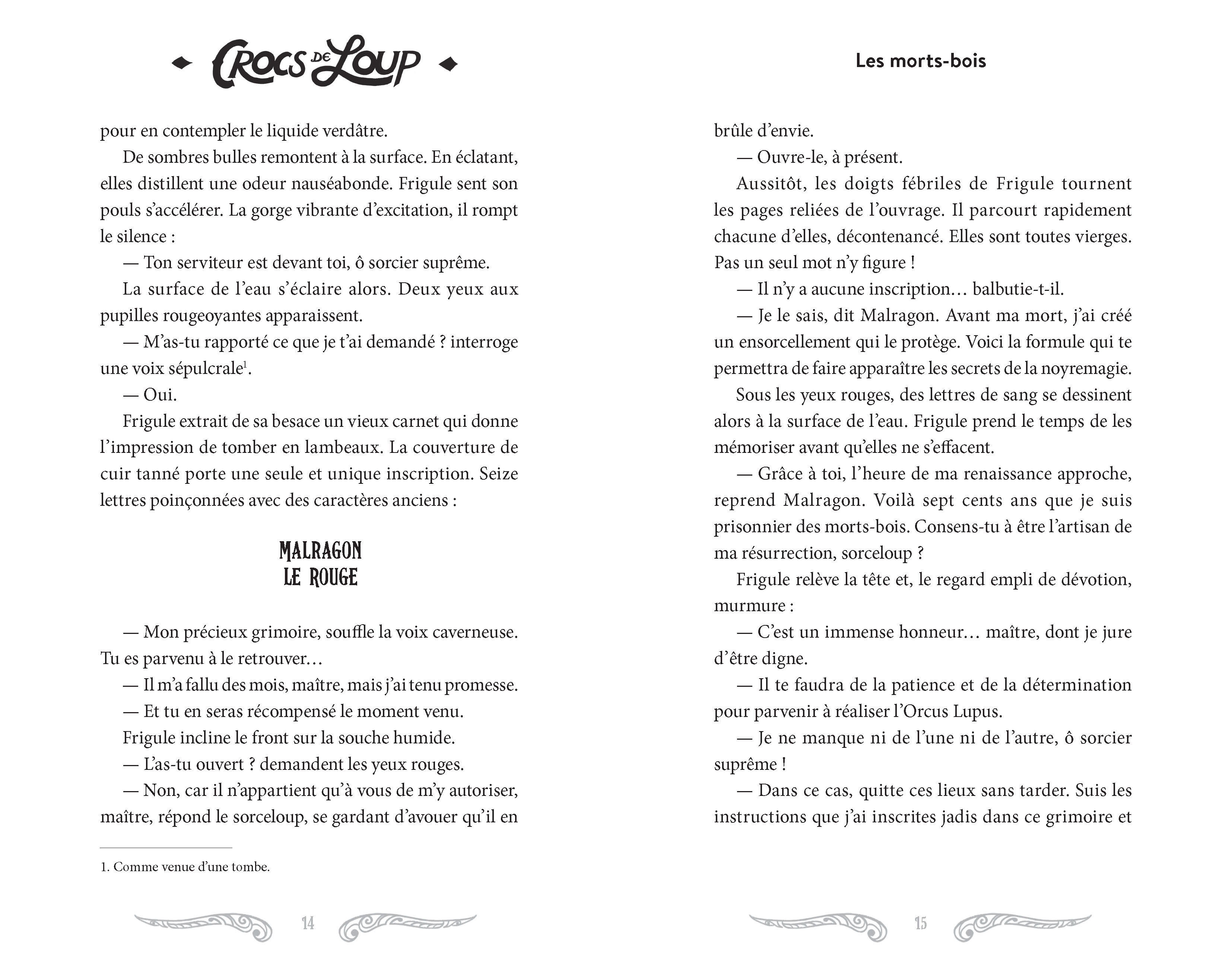 CROCS DE LOUP T2 LA MALEDICTION DU KAZOAR DES VENTS