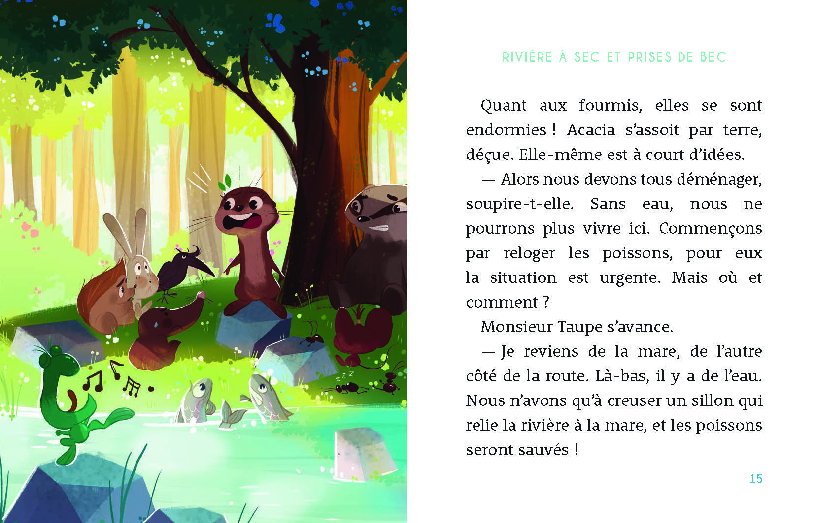 LA FORET DES GROSSES TRUFFES T2 CA COULE DE SOURCE