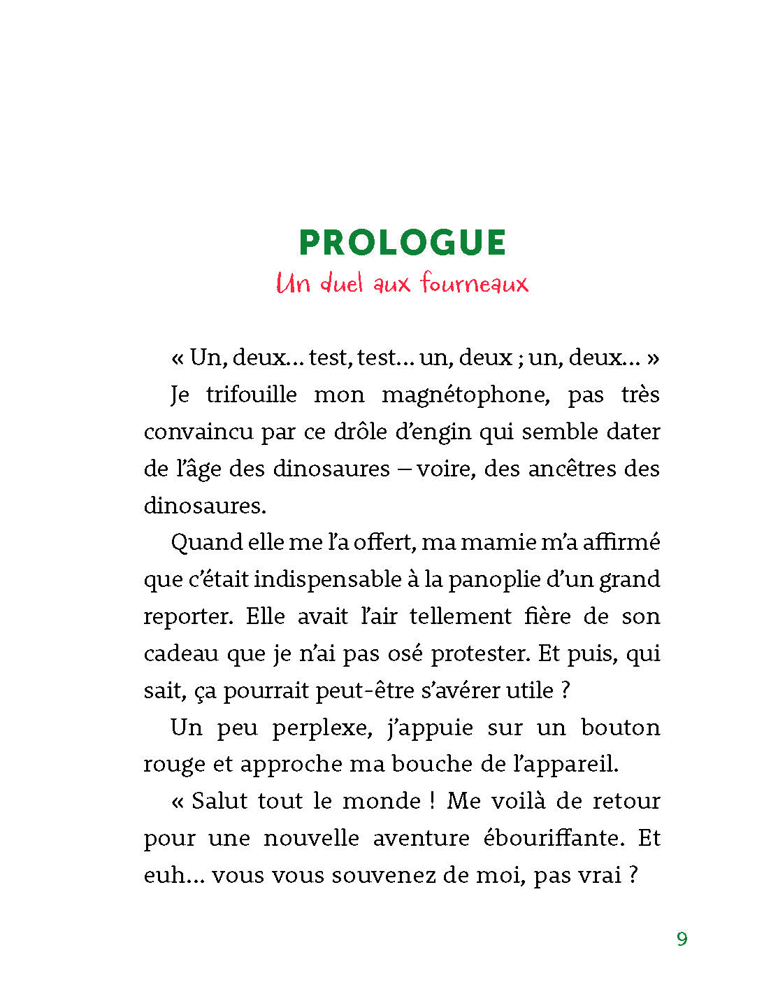 ENQUETE AU MENU ! LE PRODIGE D