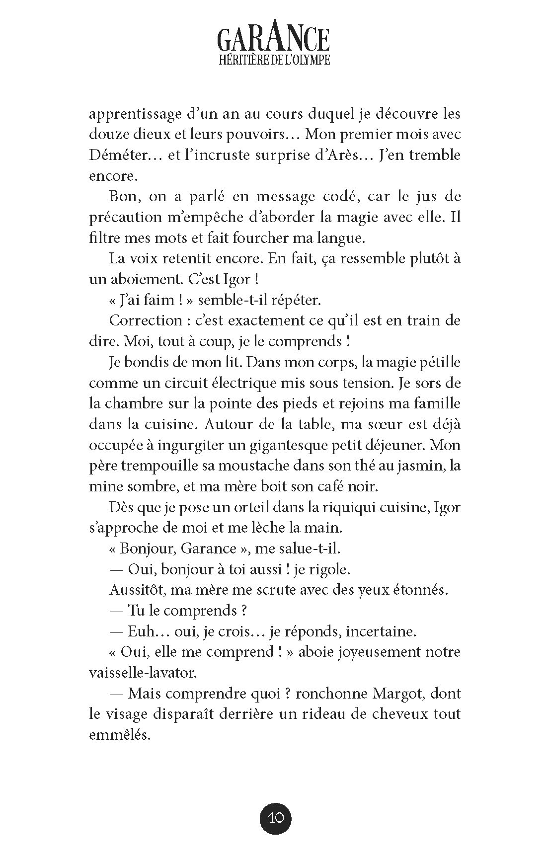 GARANCE, HERITIERE DE L