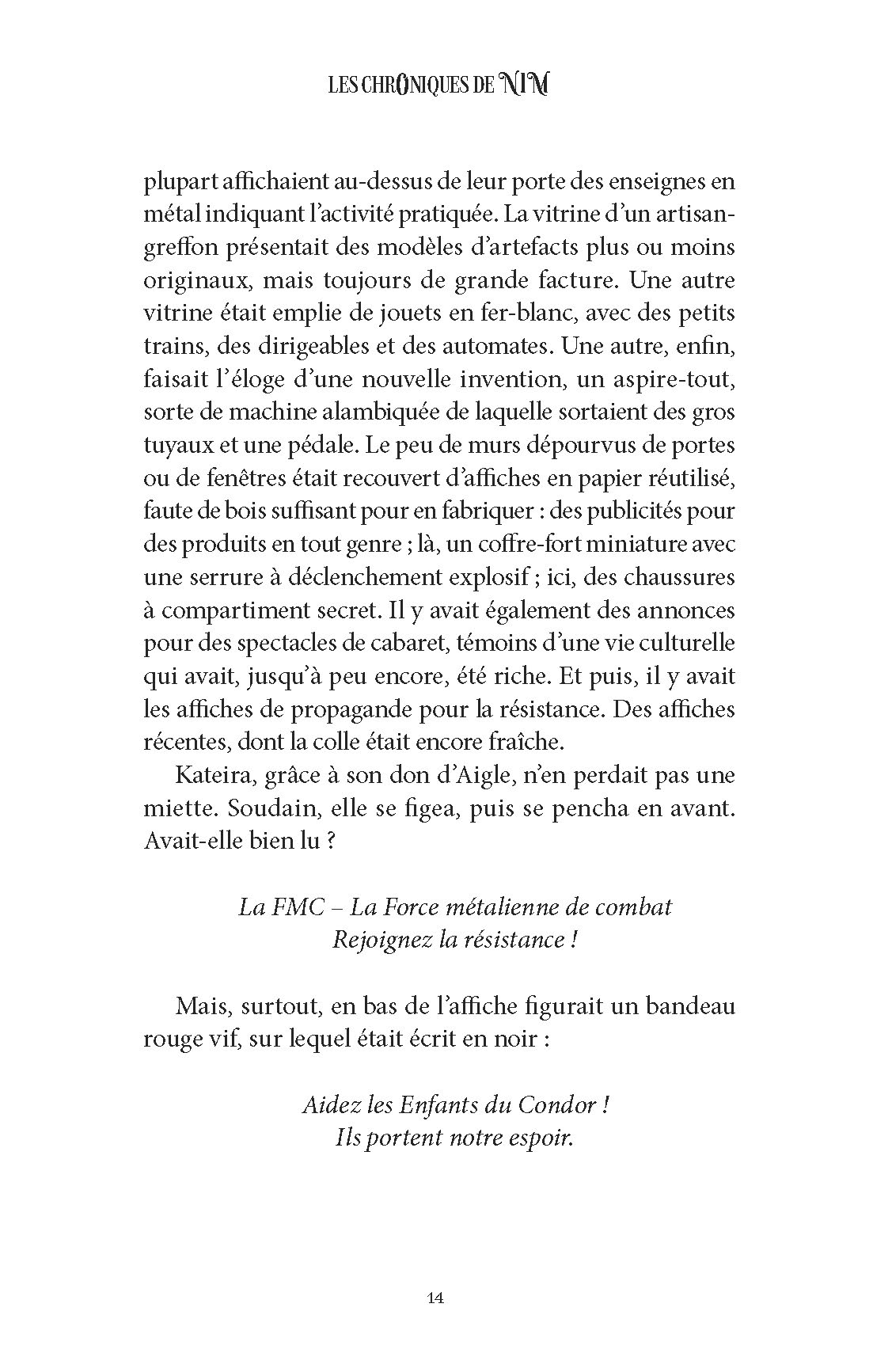 LES CHRONIQUES DE NIM T2 LA VOIE DES GARDIENS