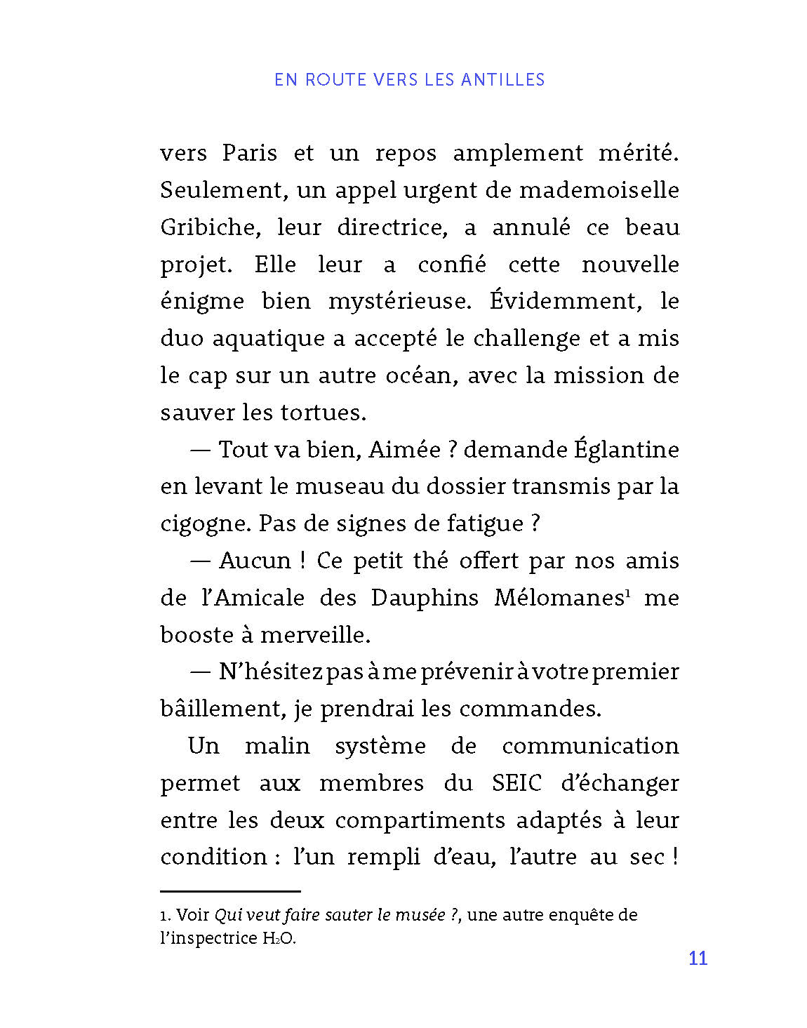 LES ENQUETES H2O D