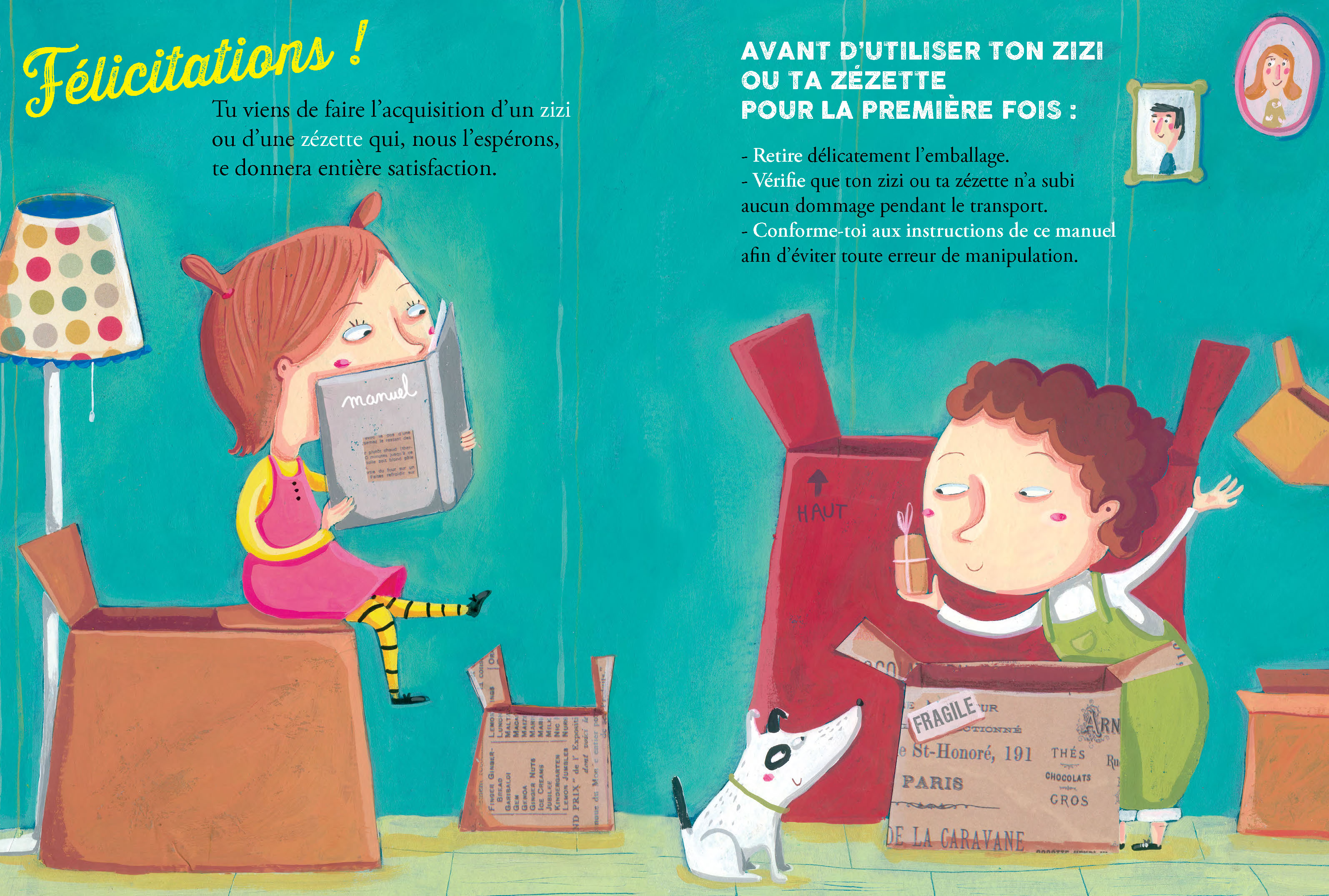 ZIZI, ZEZETTE : MODE D