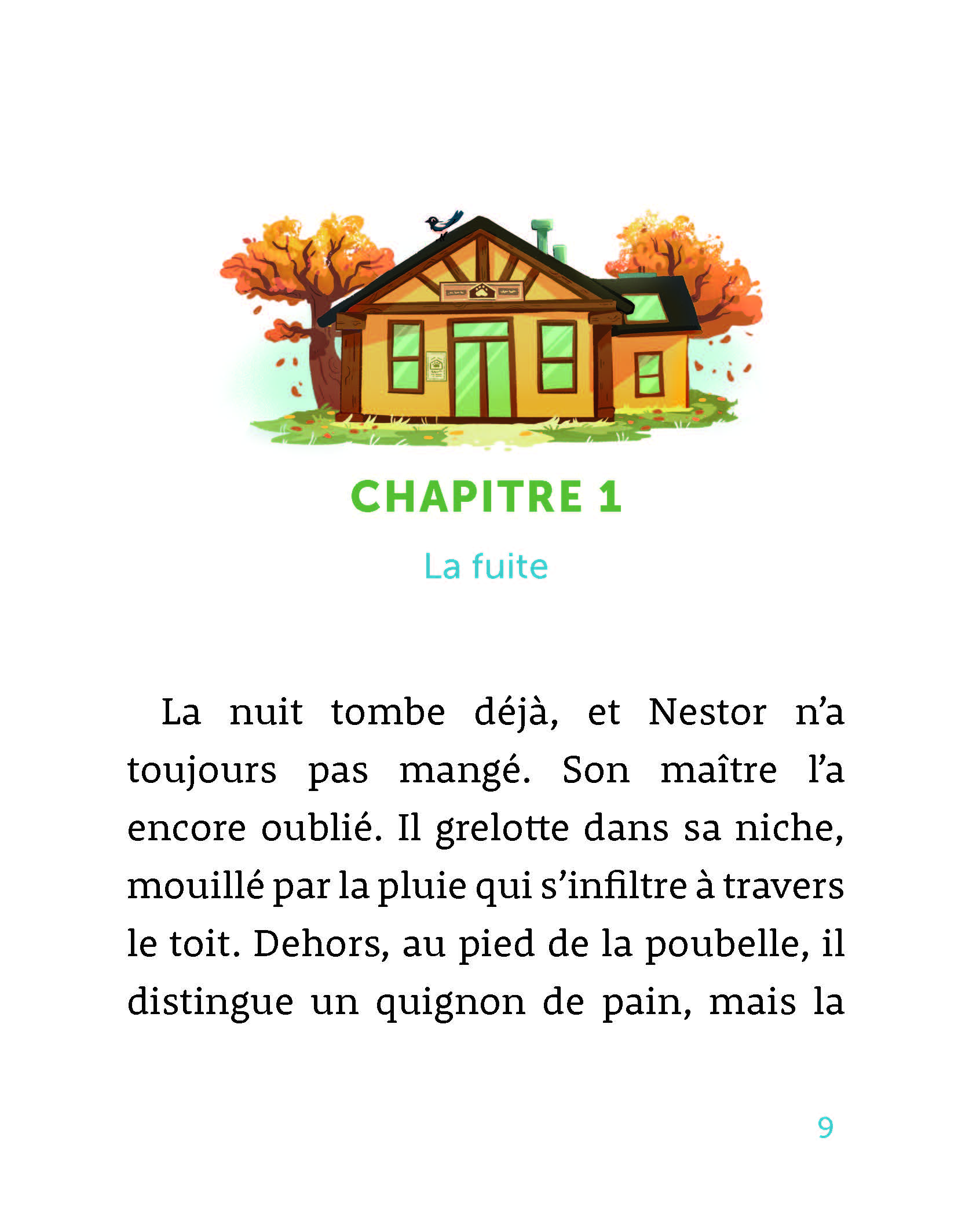 LE REFUGE DES 4 PATTES - NESTOR, LE CHIEN COURAGEUX