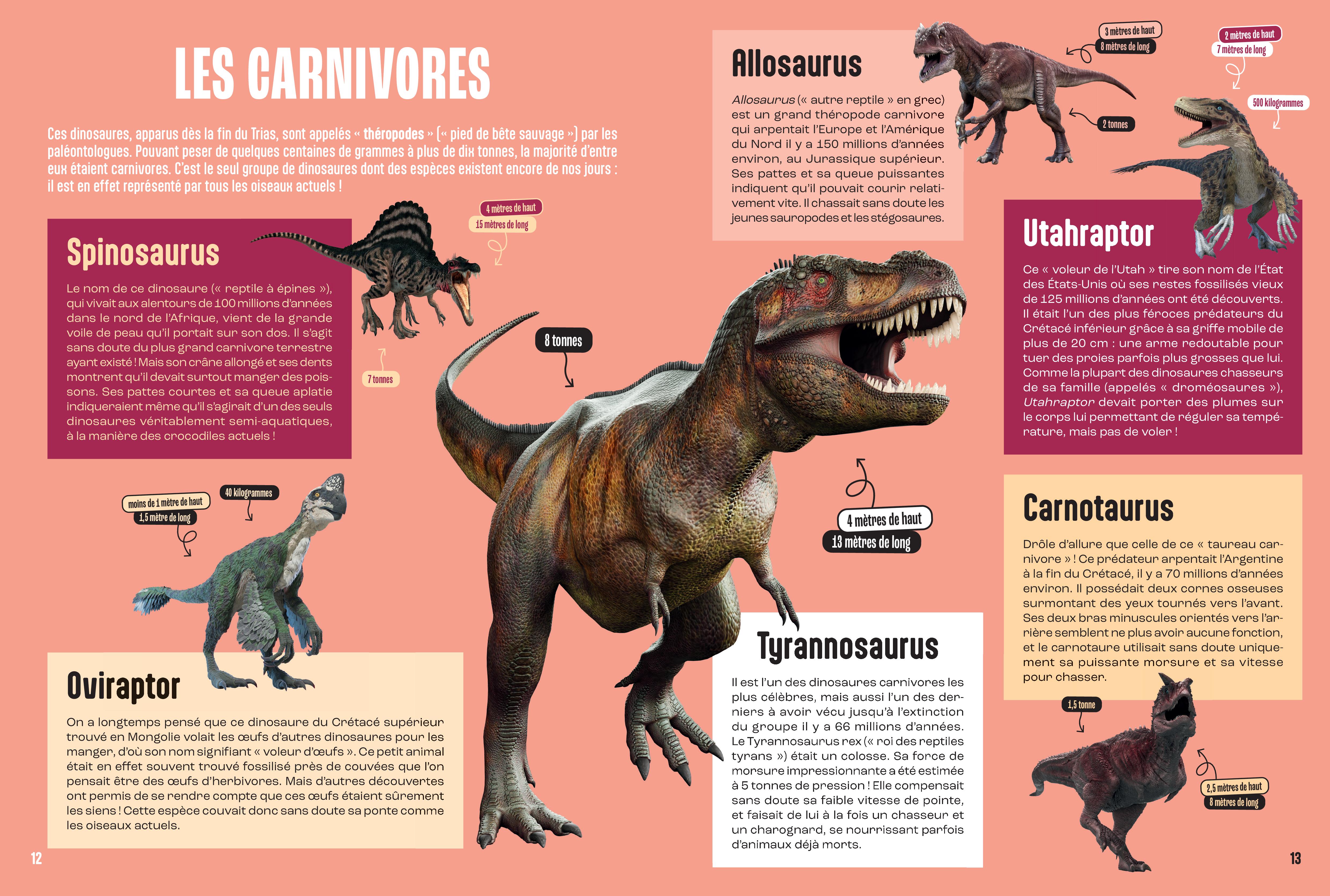 LES DINOSAURES