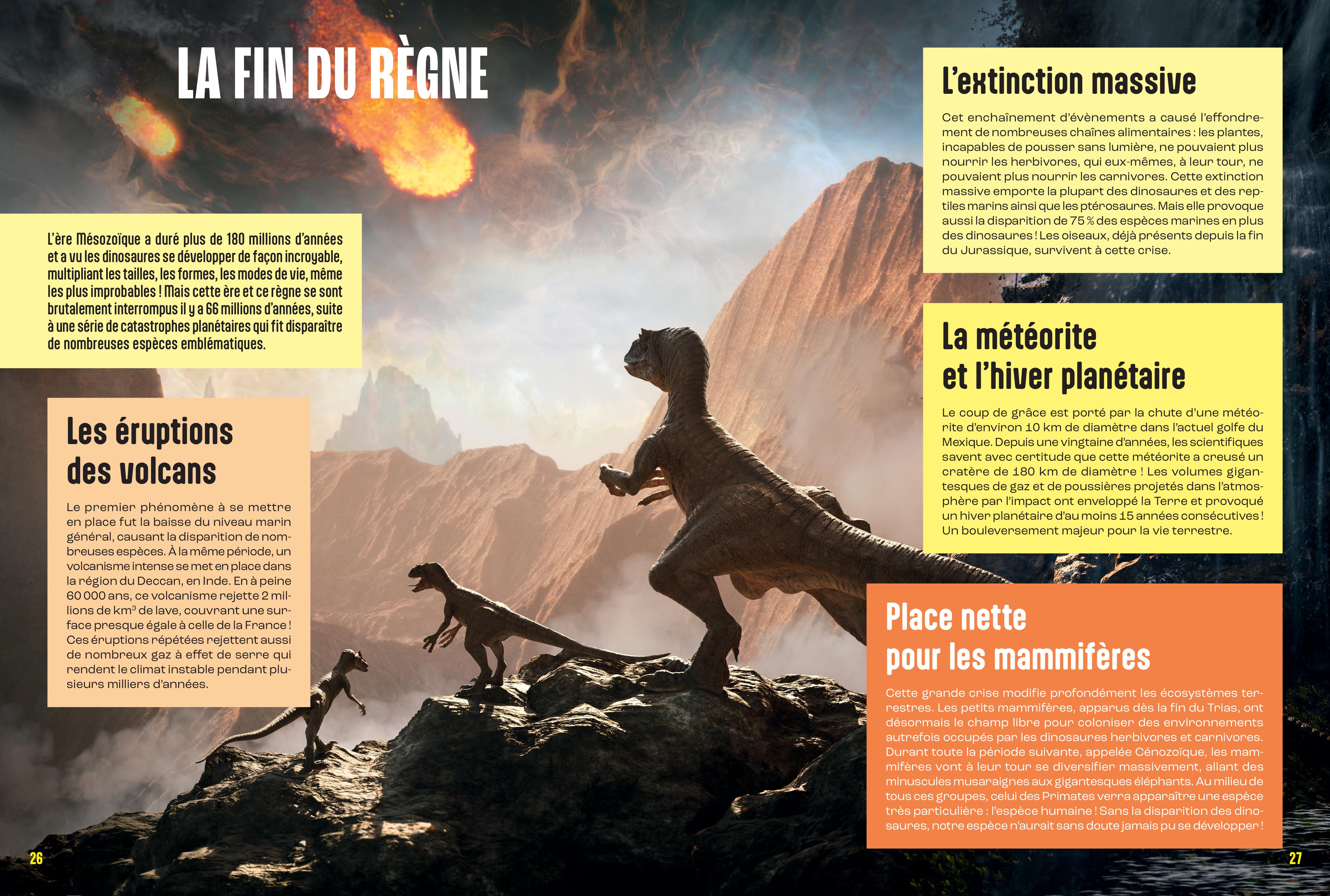 LES DINOSAURES