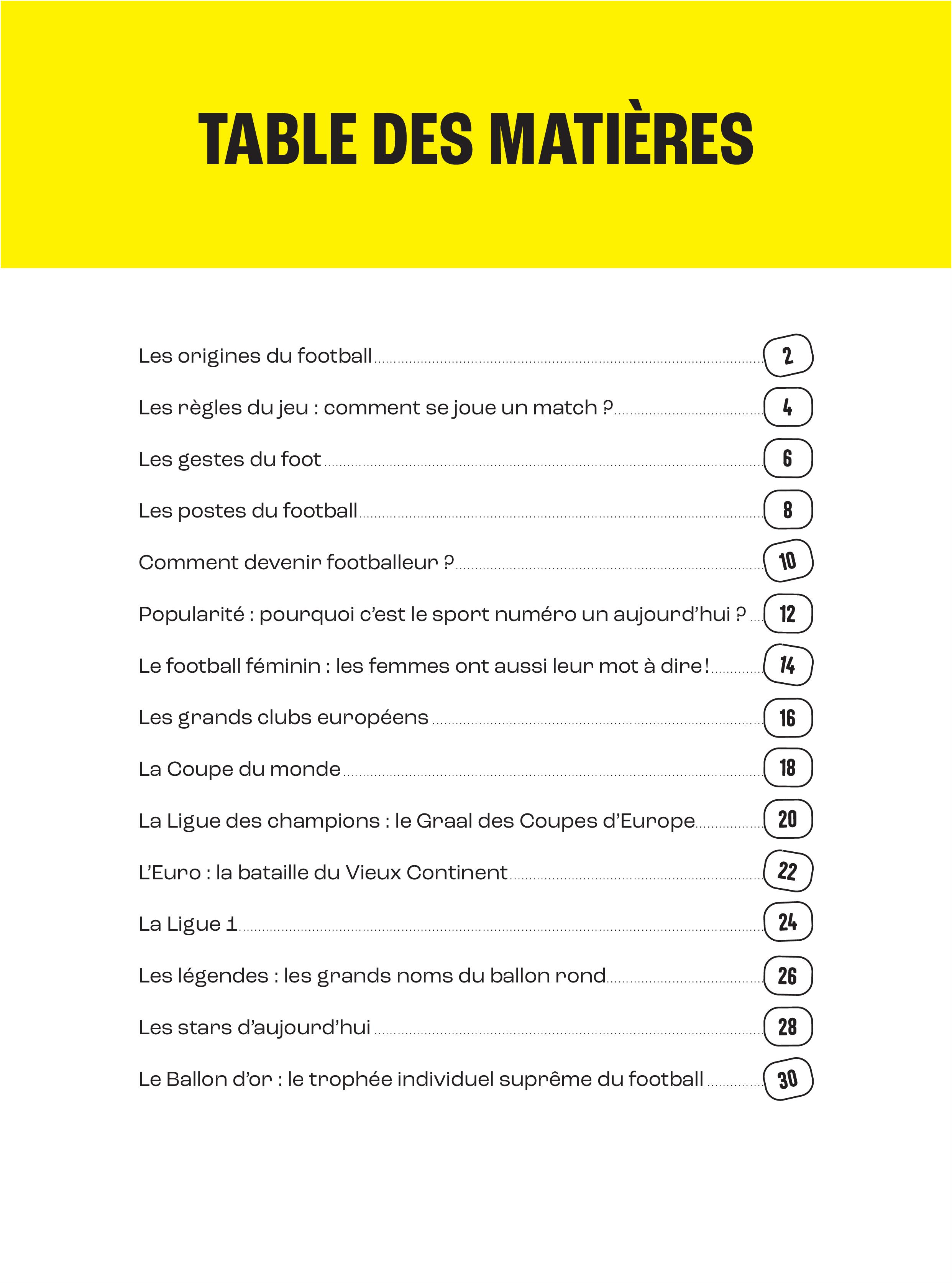 LE FOOTBALL