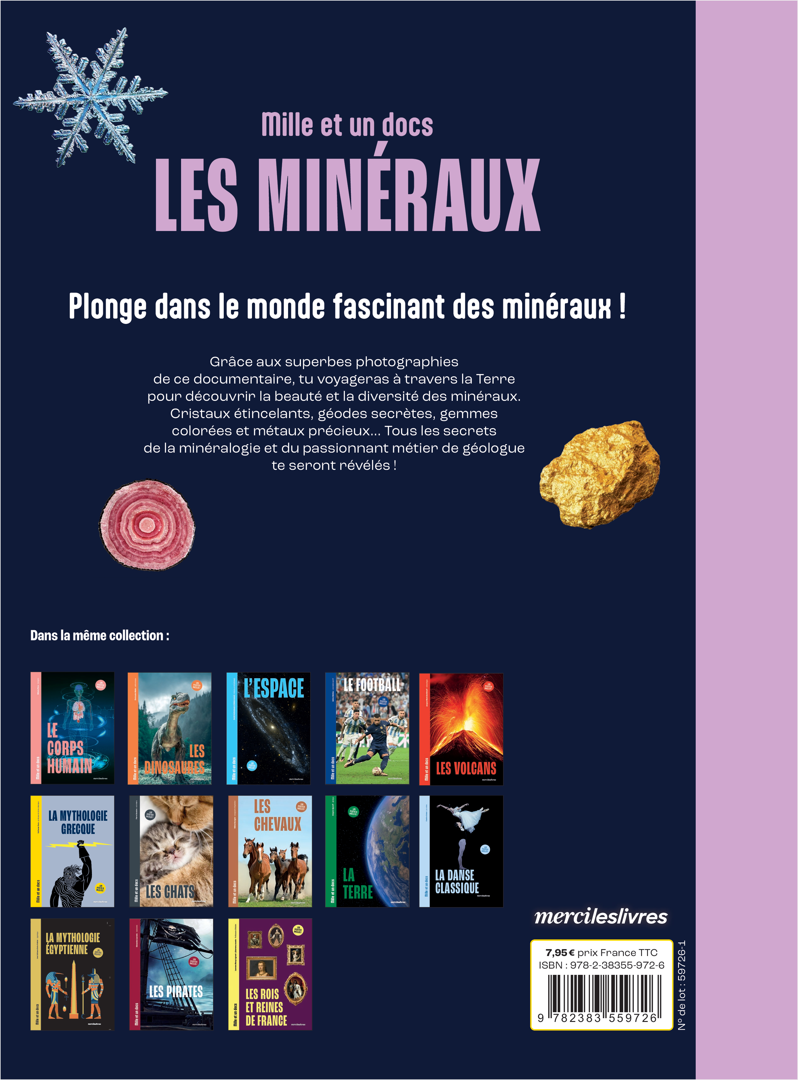 LES MINERAUX - MILLE ET UN DOCS