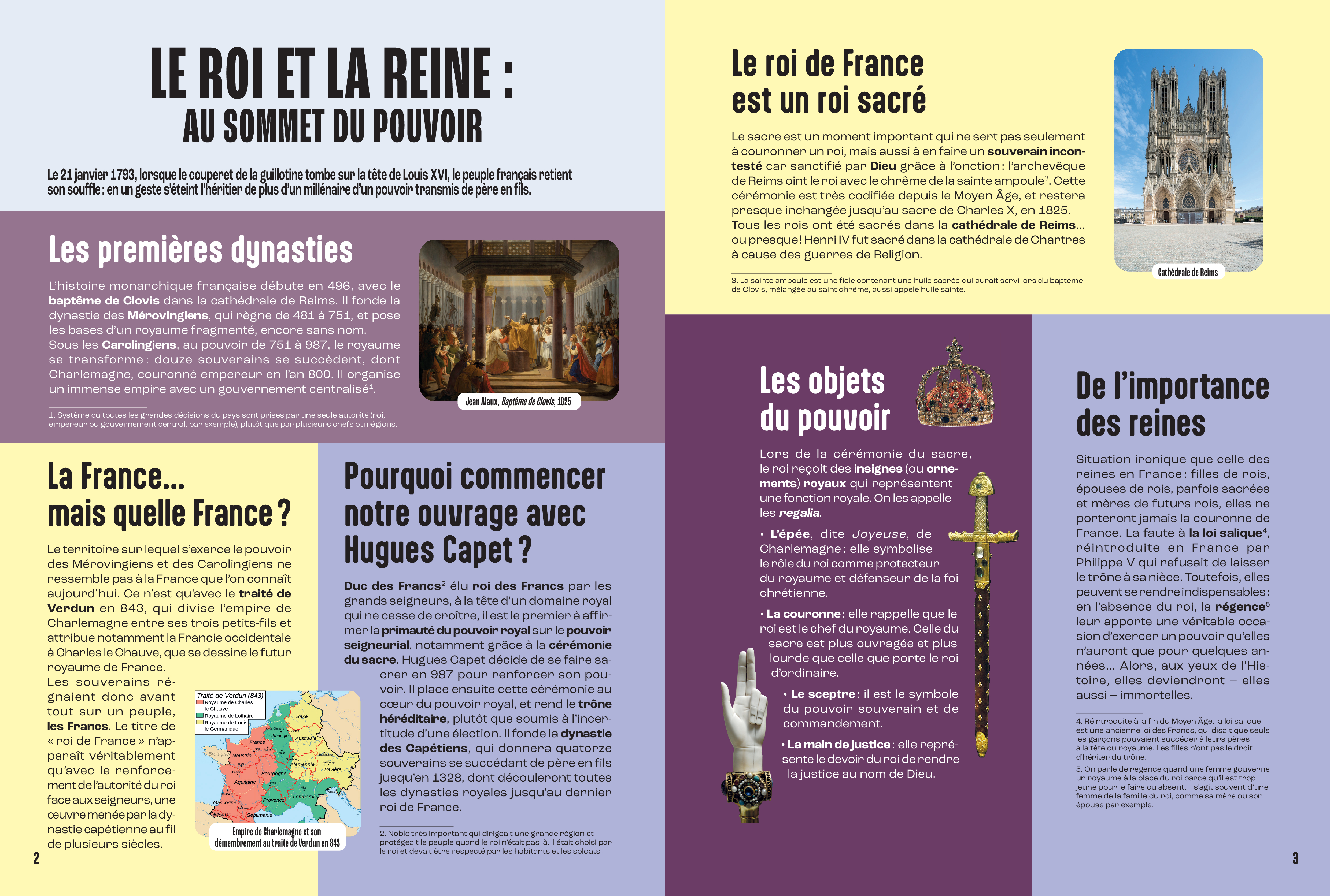 LES ROIS ET REINES DE FRANCE - MILLE ET UN DOCS