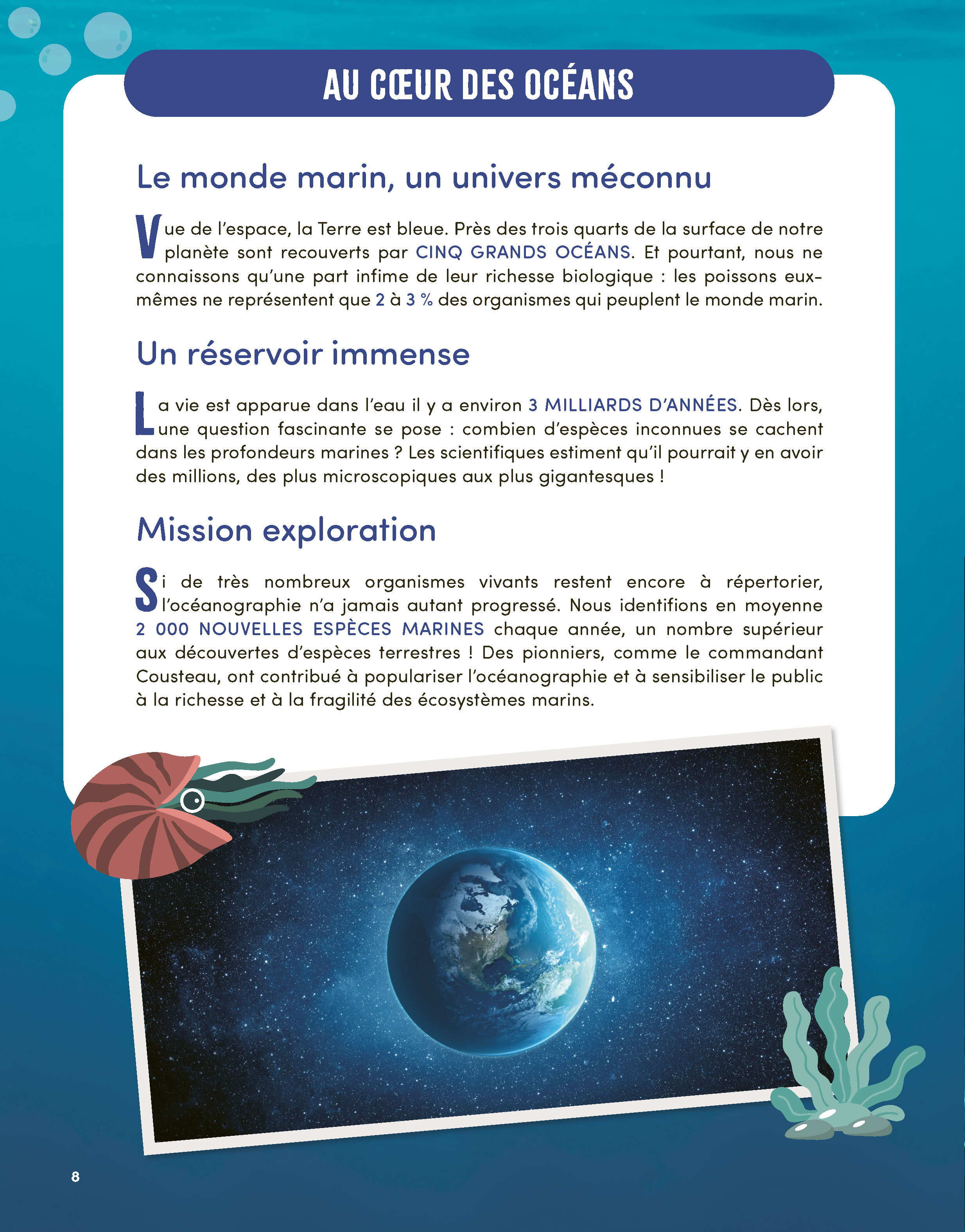 MON GRAND LIVRE DU MONDE MARIN