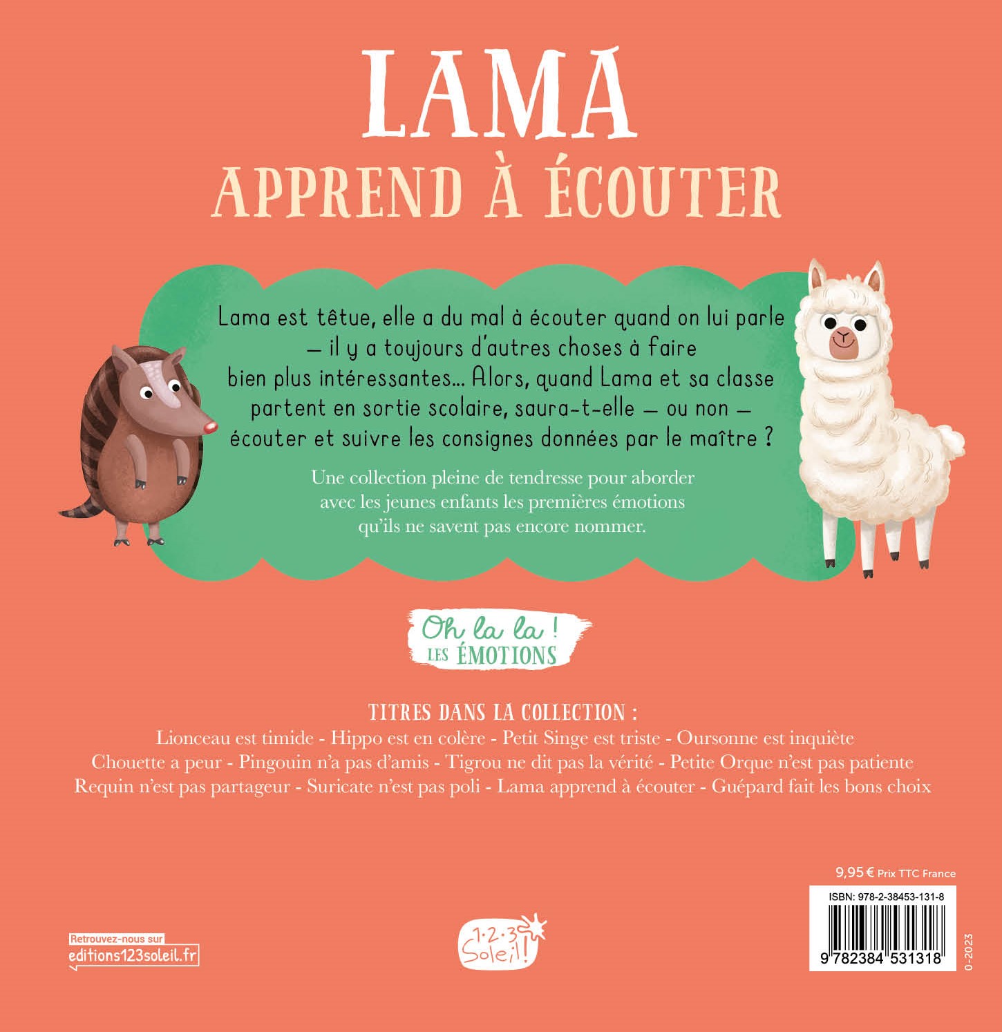 LAMA APPREND A ECOUTER - OH LA LA ! LES EMOTIONS ! LAMA APPREND A ECOUTER - OH LA LA ! LES EMOTIONS !