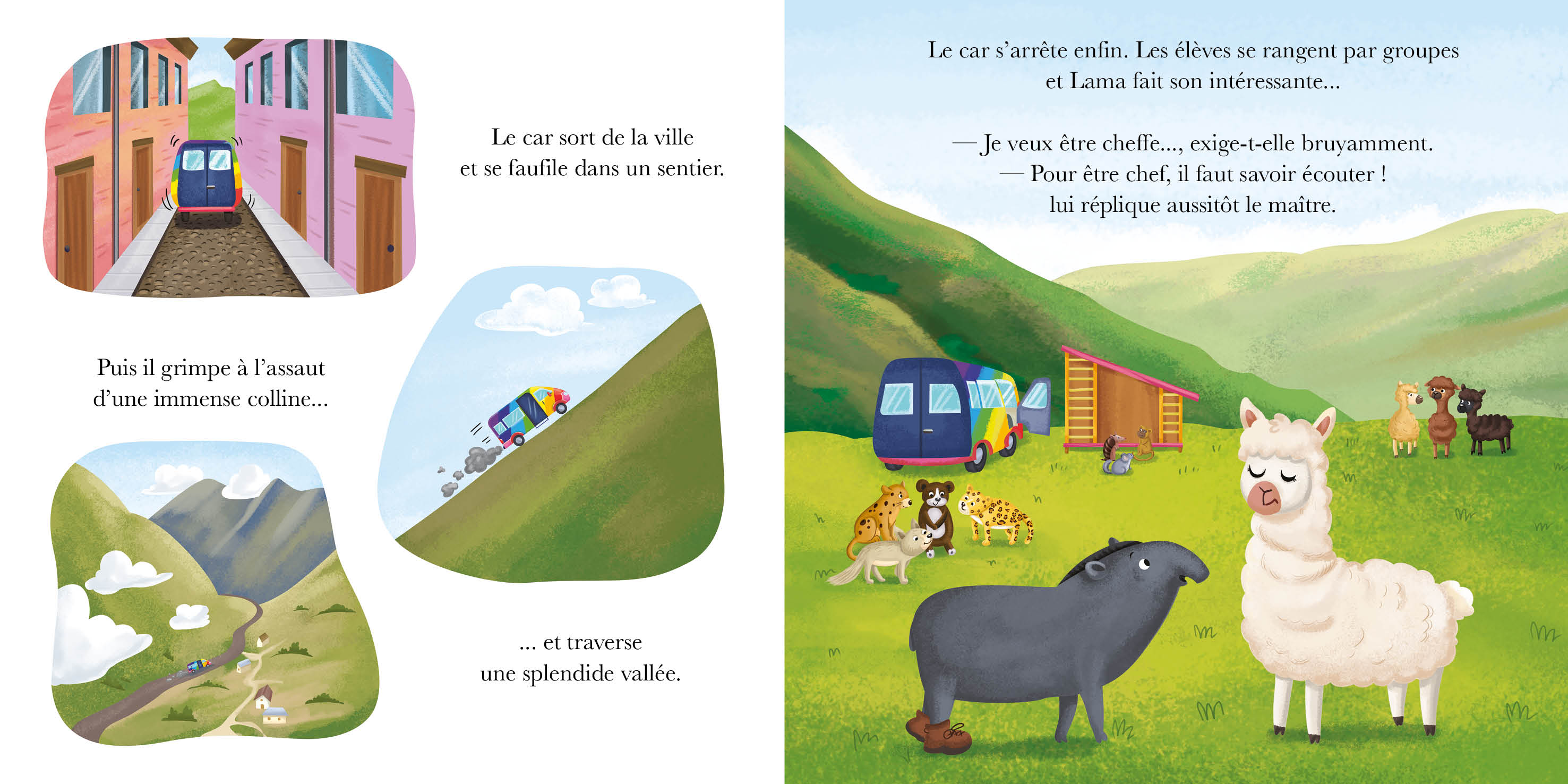 LAMA APPREND A ECOUTER - OH LA LA ! LES EMOTIONS !