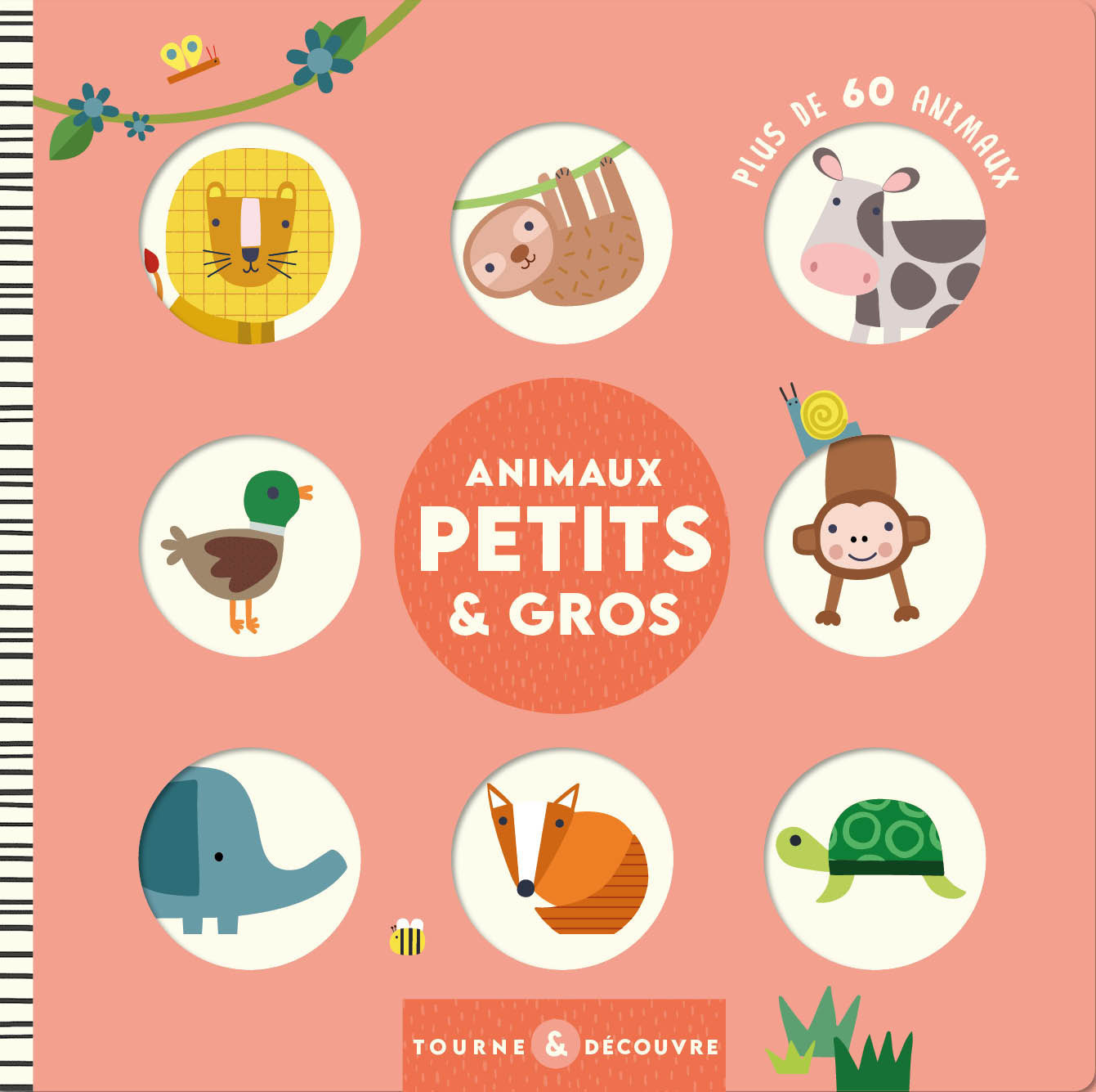 ANIMAUX PETITS ET GROS - TOURNE ET DECOUVRE 