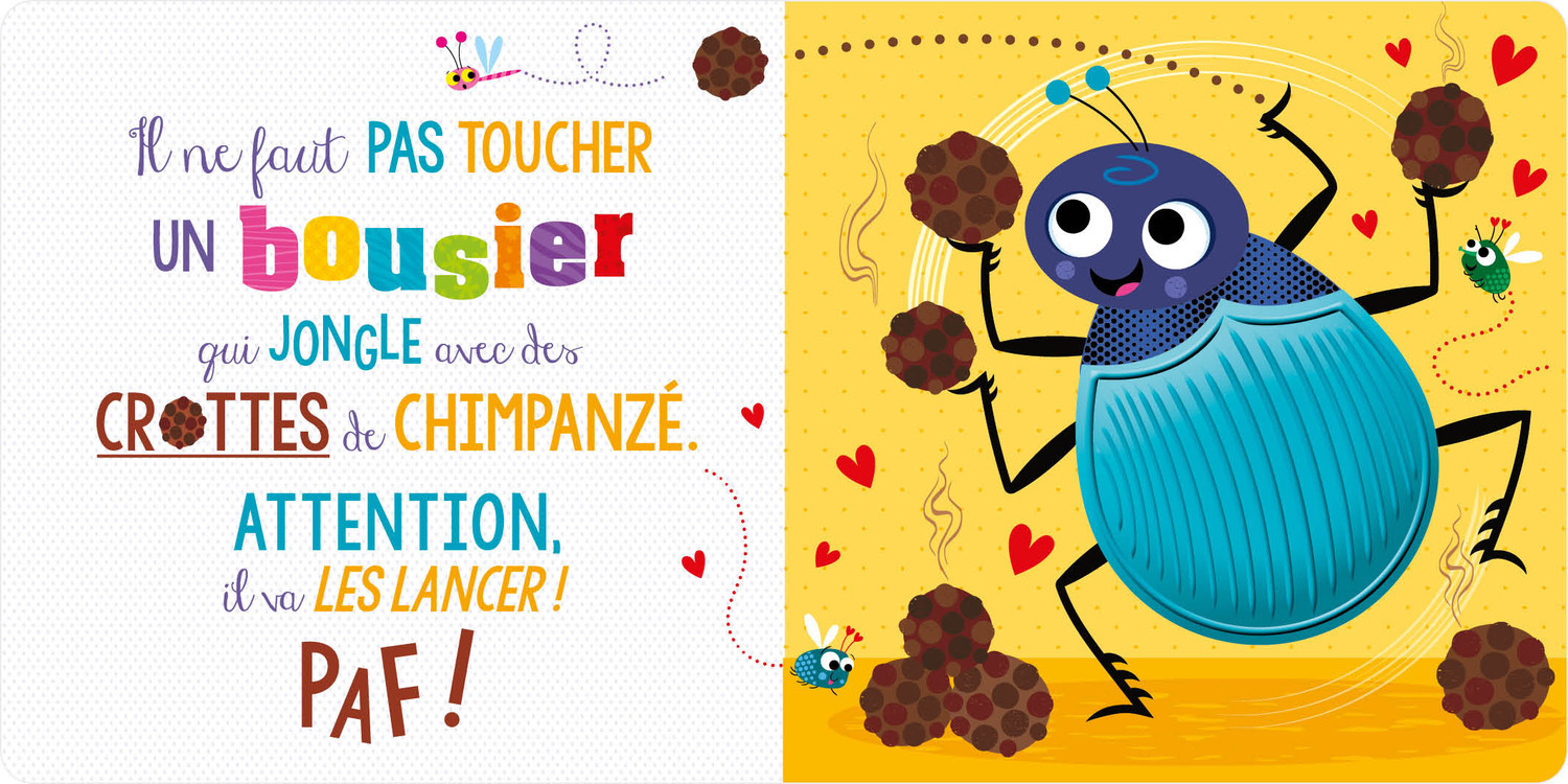 IL NE FAUT PAS TOUCHER - UNE MOUFETTE QUI PETE