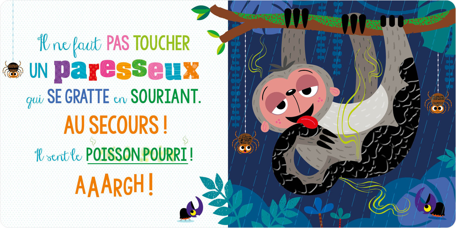 IL NE FAUT PAS TOUCHER - UNE MOUFETTE QUI PETE