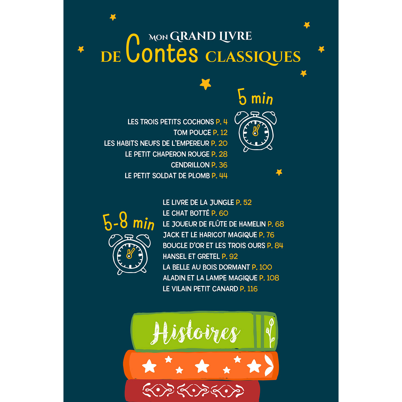 MON GRAND LIVRE DE CONTES CLASSIQUES MON GRAND LIVRE DE CONTES CLASSIQUES
