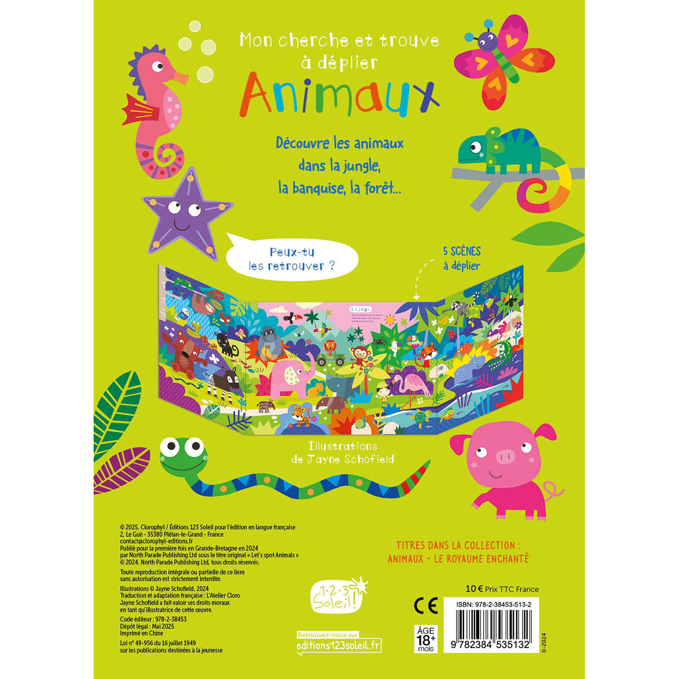 ANIMAUX - MON CHERCHE ET TROUVE A DEPLIER ANIMAUX - MON CHERCHE ET TROUVE A DEPLIER