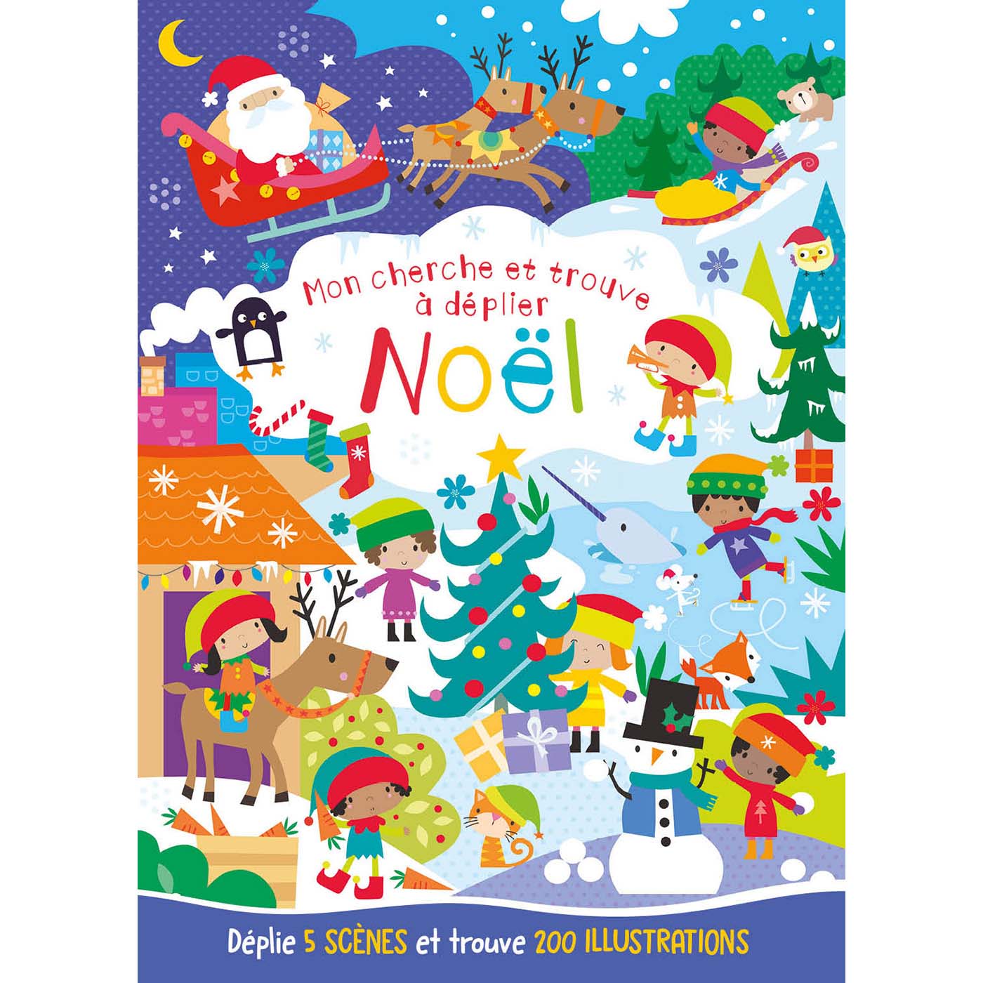 NOEL - MON CHERCHE ET TROUVE A DEPLIER