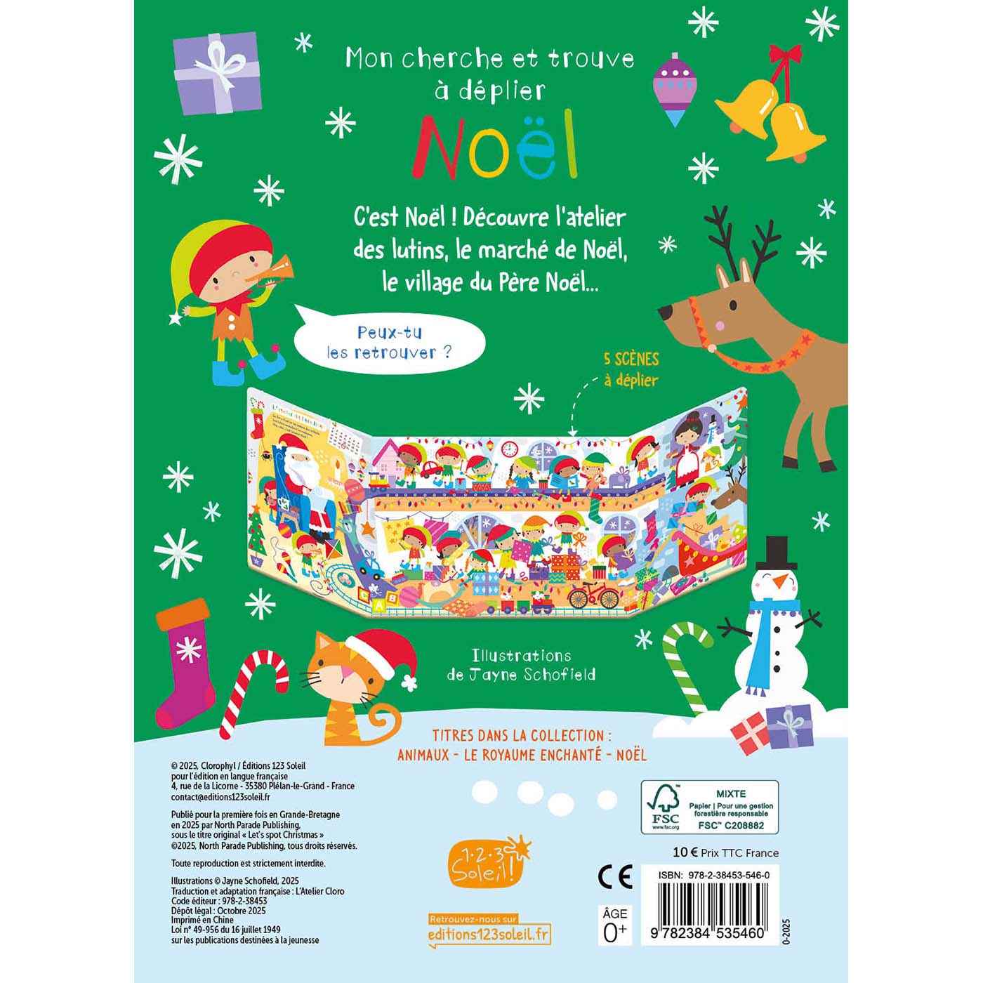 NOEL - MON CHERCHE ET TROUVE A DEPLIER