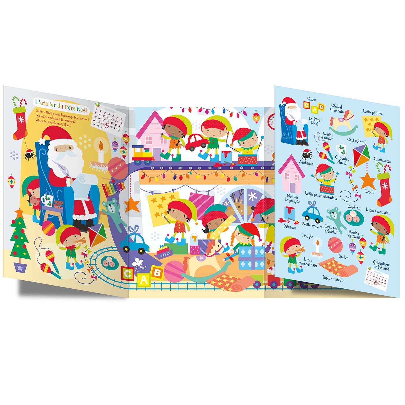 NOEL - MON CHERCHE ET TROUVE A DEPLIER