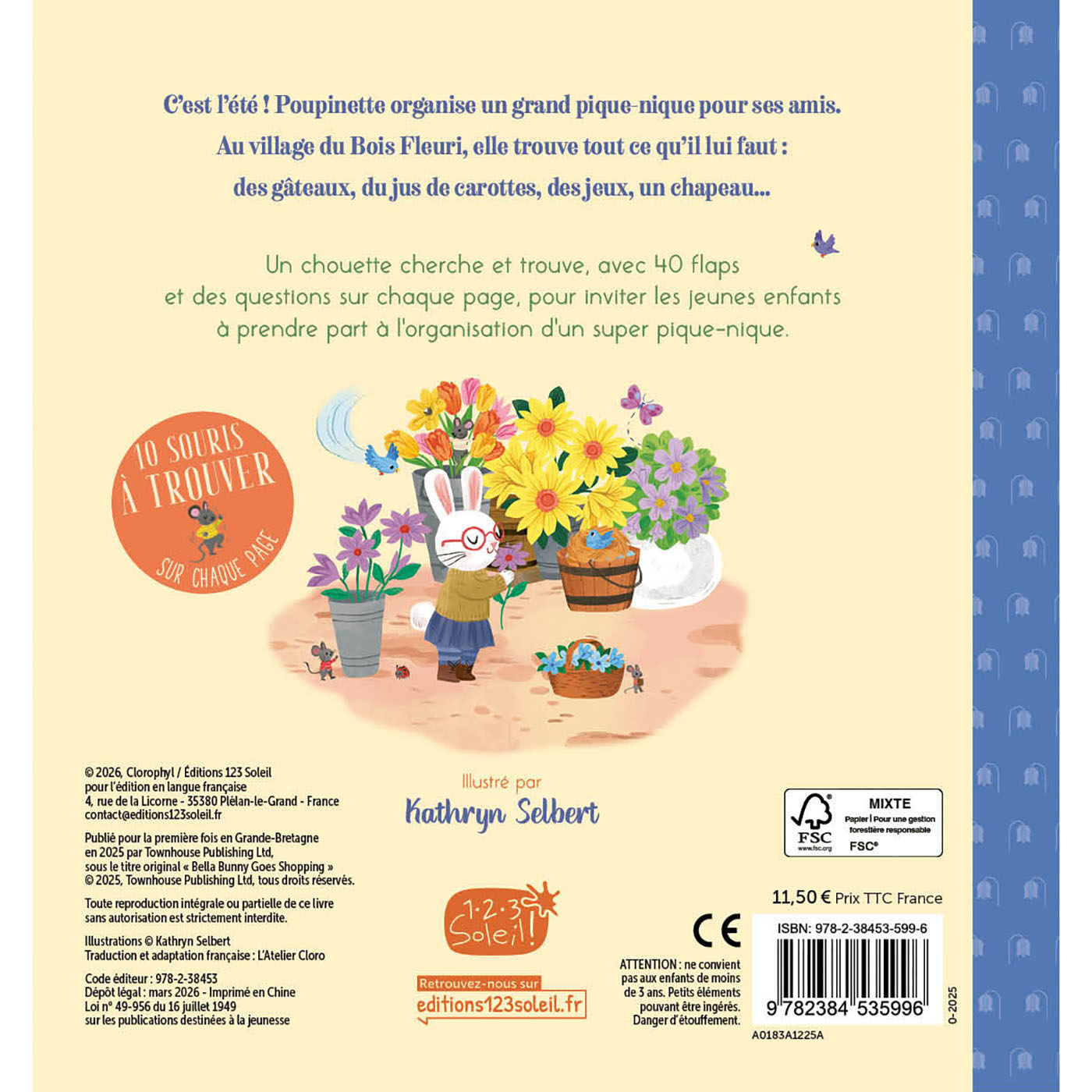 LE BOIS FLEURI - LE PIQUE-NIQUE DE POUPINETTE LE BOIS FLEURI - LE PIQUE-NIQUE DE POUPINETTE