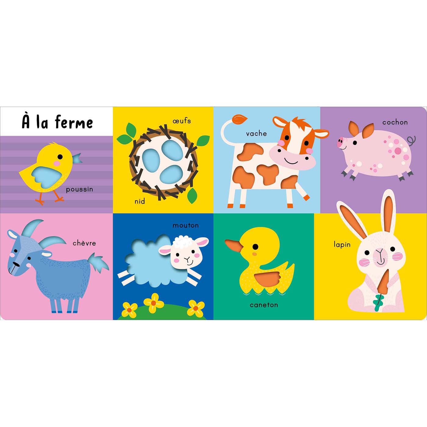 MON IMAGIER EN FEUTRINE - MES PREMIERES SAISONS