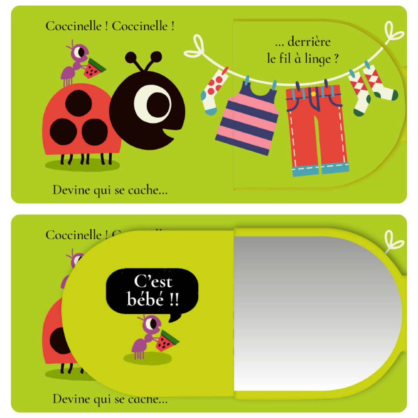 COCCINELLE COCCINELLE, DEVINE QUI SE CACHE ?