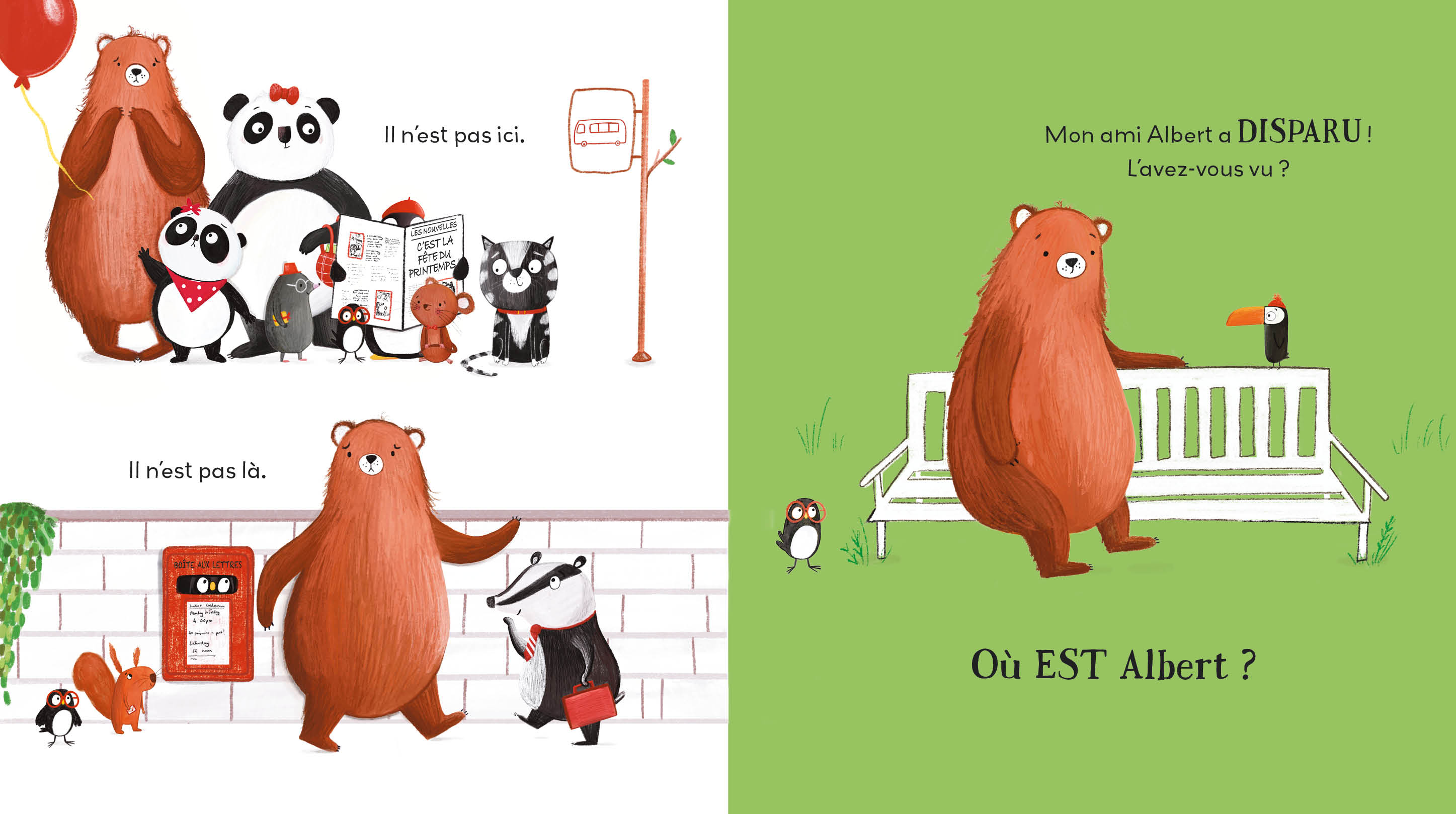 OU EST ALBERT ?