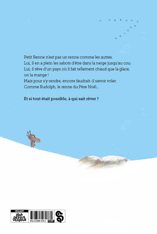 LE PETIT RENNE QUI REVAIT DU PERE NOEL