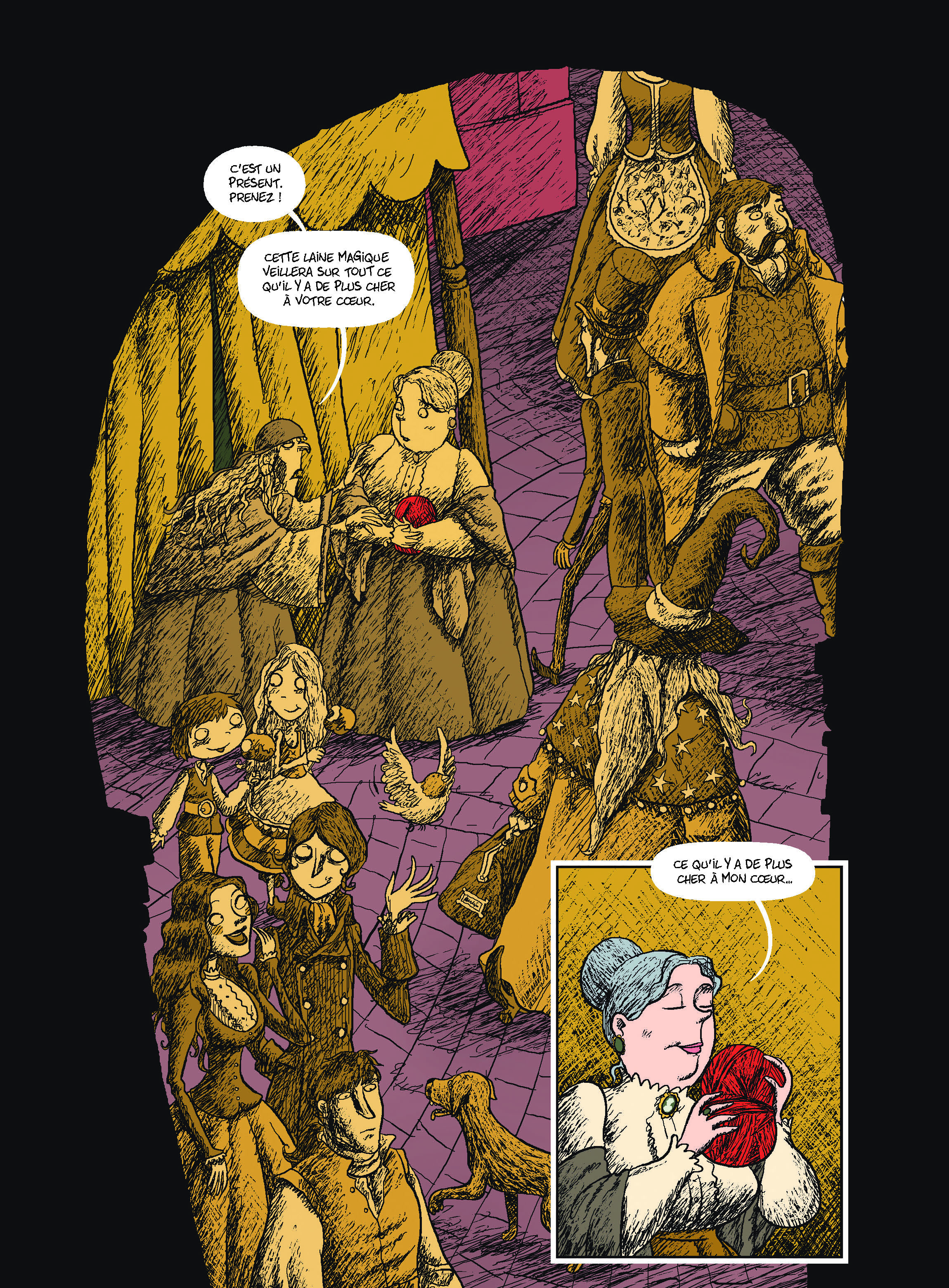 LE CAPUCHON ROUGE - LES MERVEILLEUX CONTES DE GRIMM