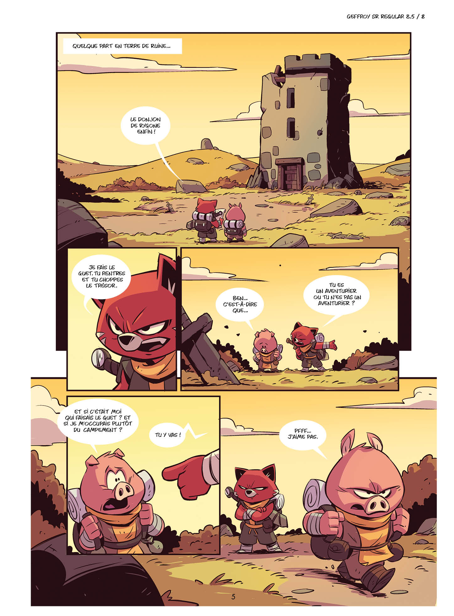 LE TRESOR DES TERRES DE RUINES - HISTOIRE COMPLETE