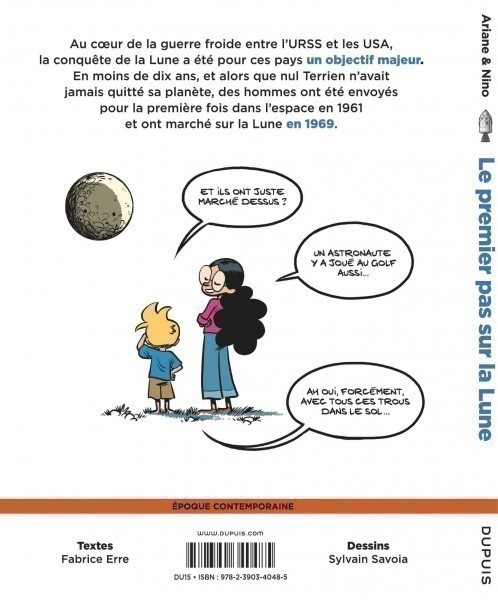 LE PREMIER PAS SUR LA LUNE